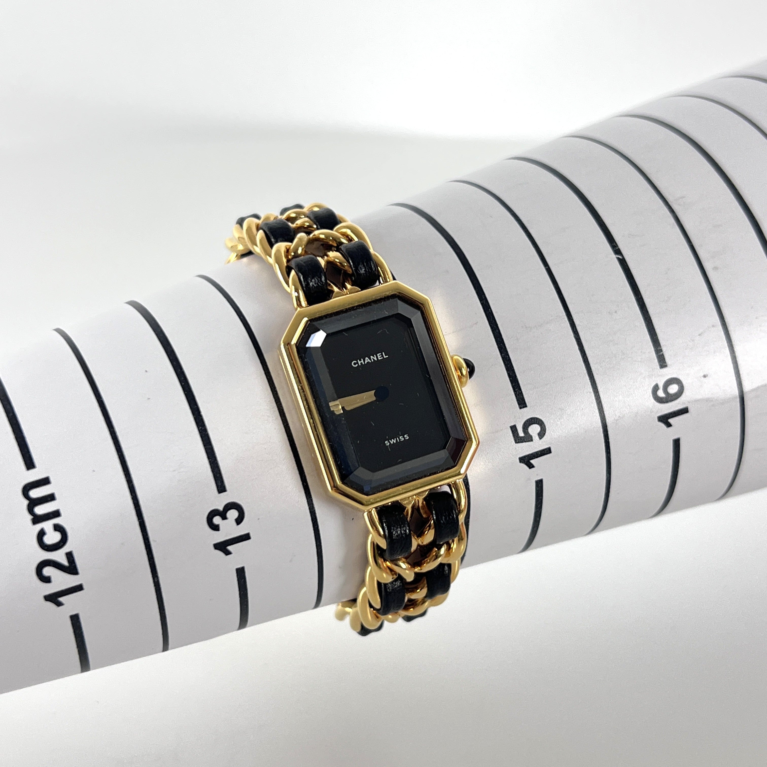 Montre CHANEL Première  plaqué or doré