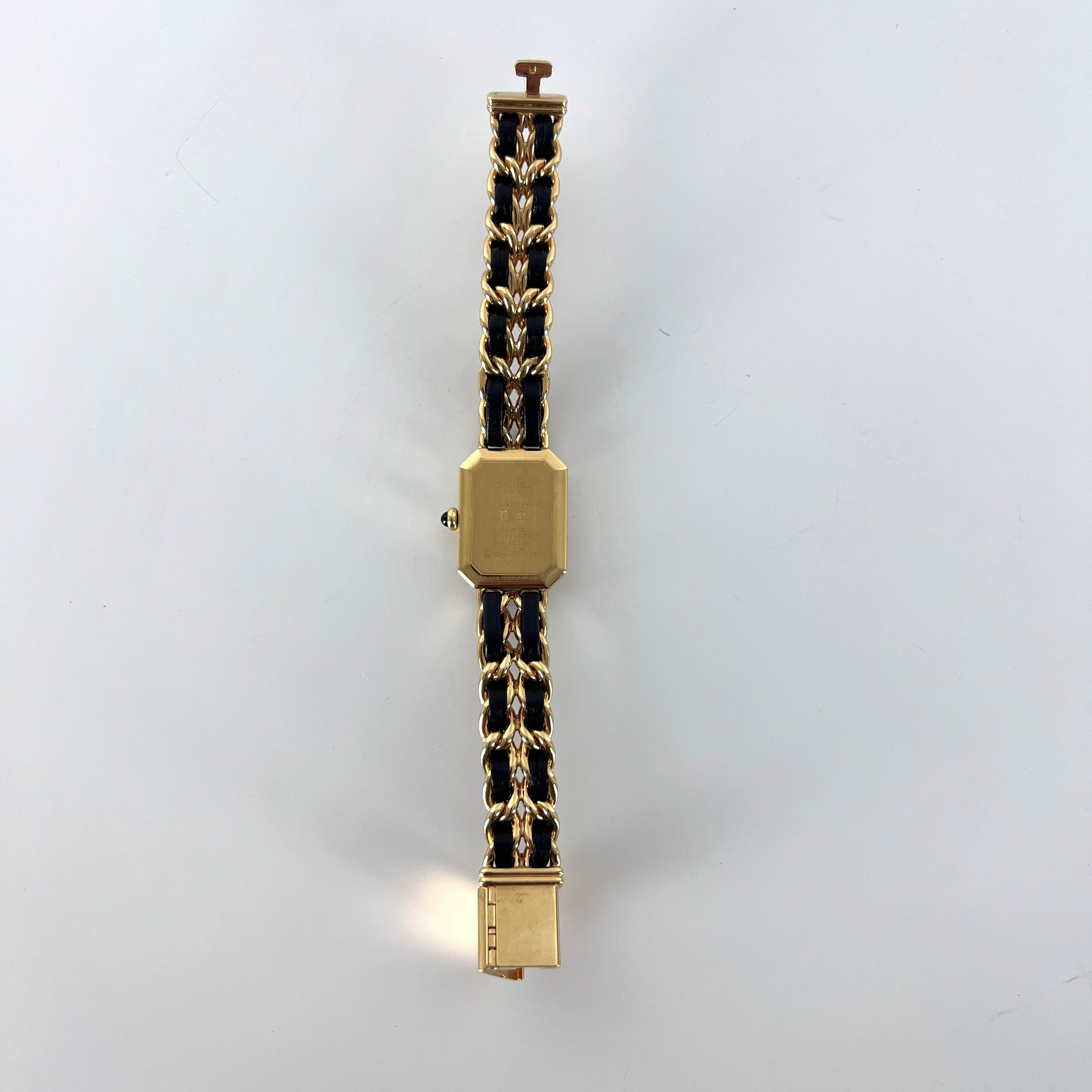 Montre CHANEL Première  plaqué or doré