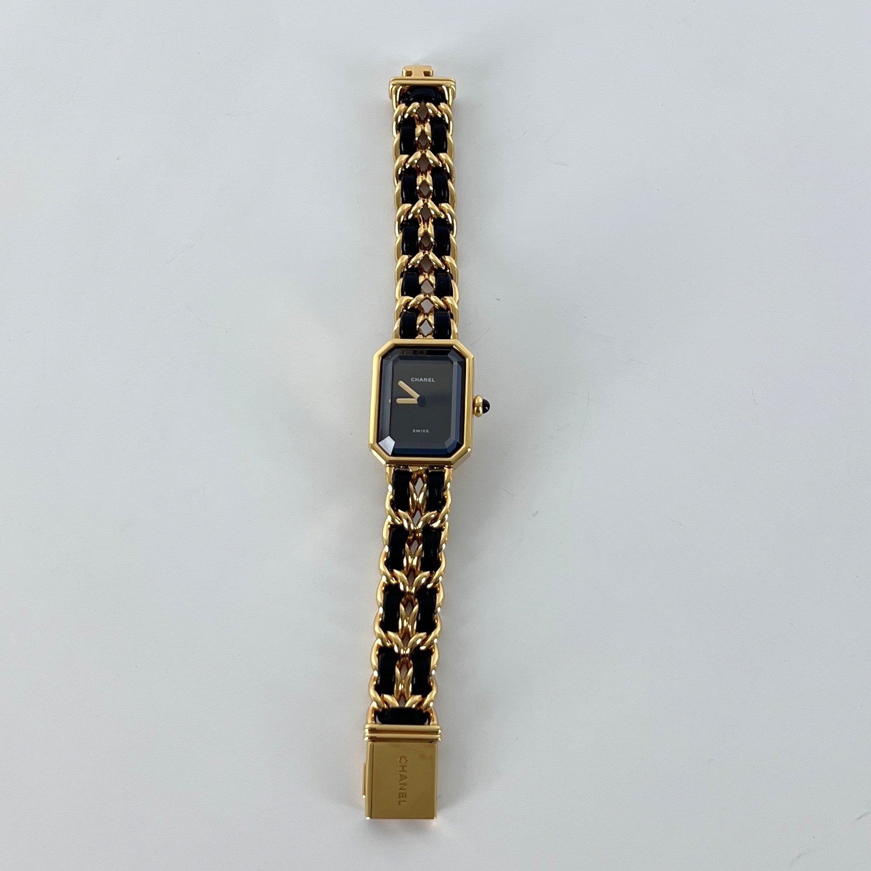 Montre CHANEL Première  plaqué or doré