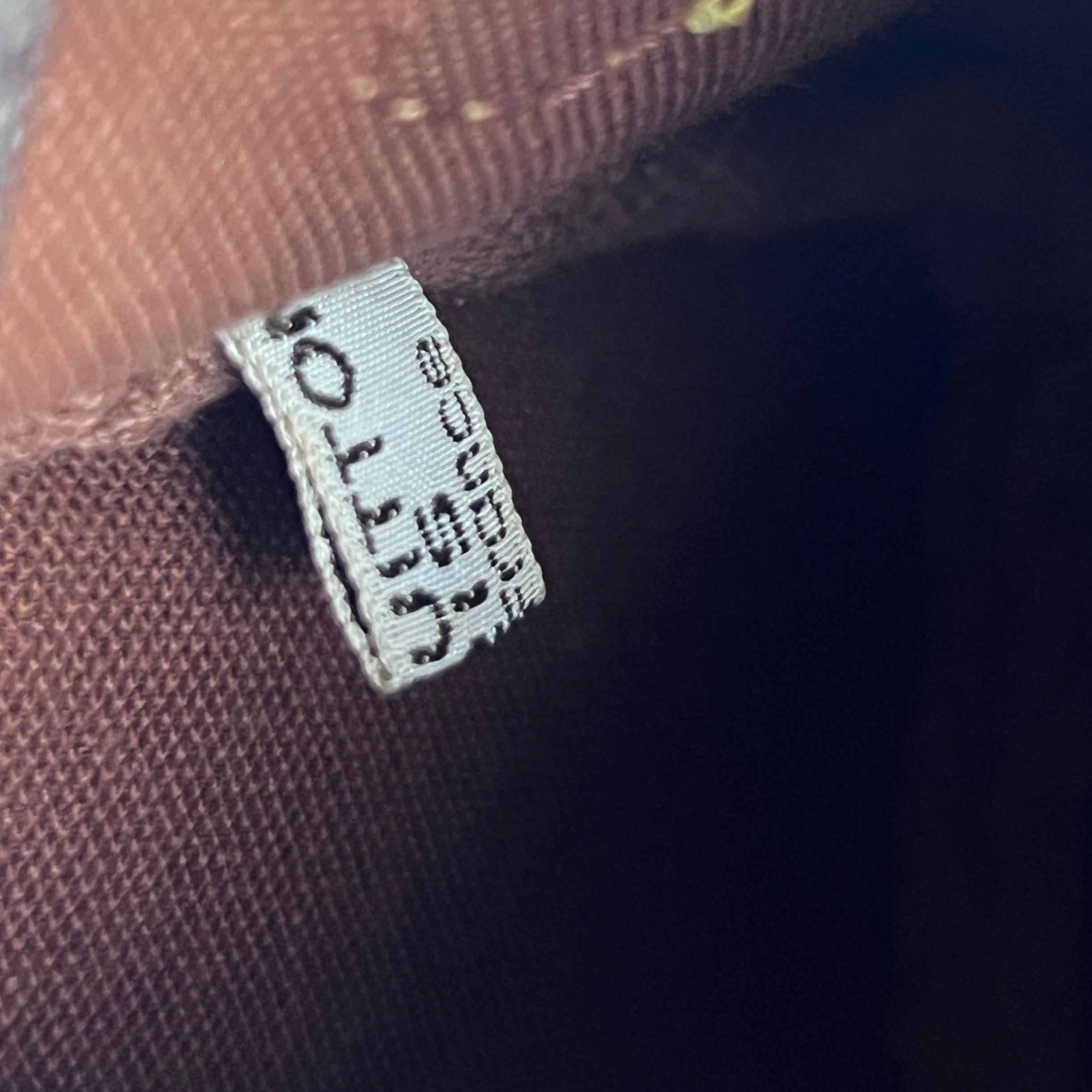 Sac à main LOUIS VUITTON Nano Speedy toile et cuir marron