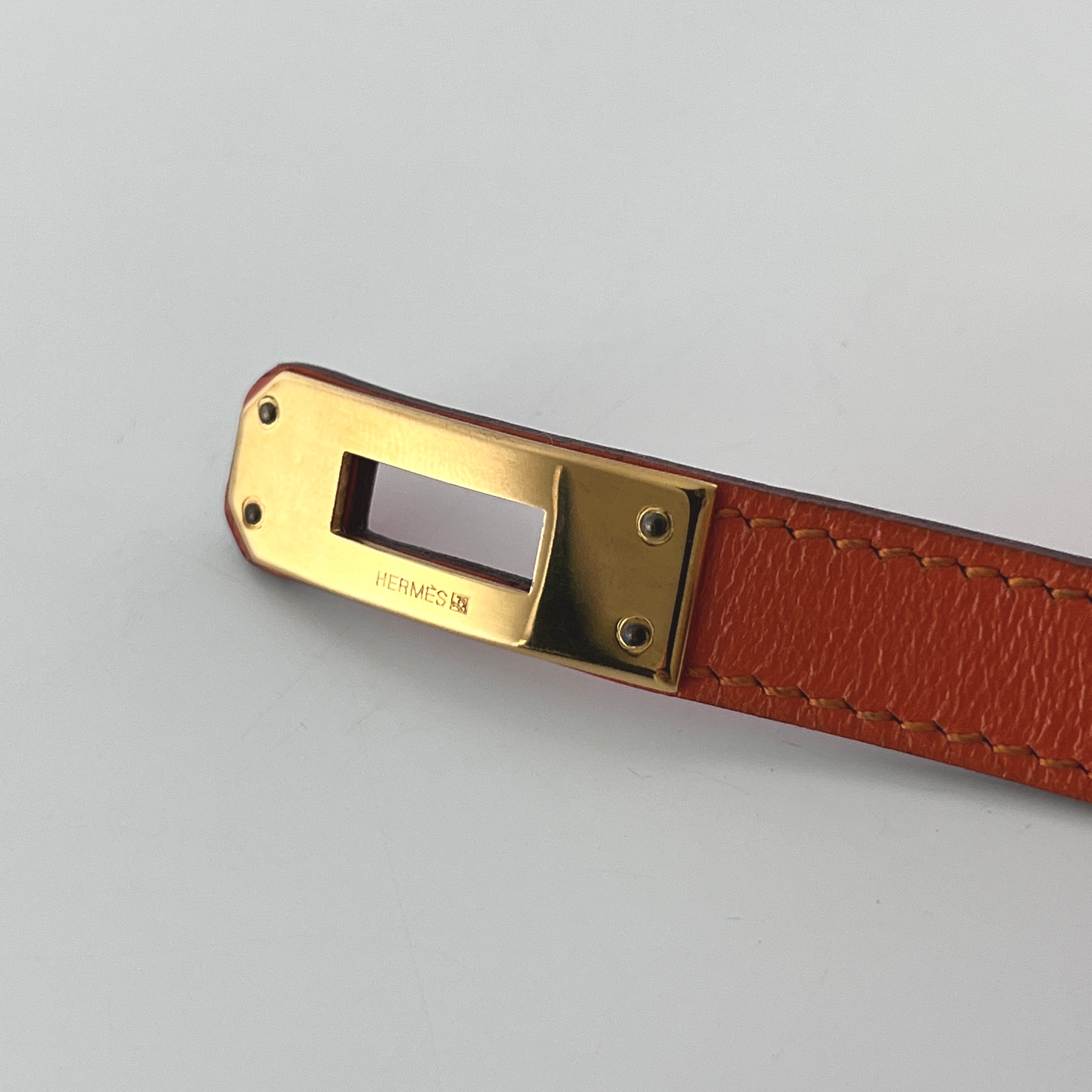 Bracelet HERMÈS Kelly plaqué or doré