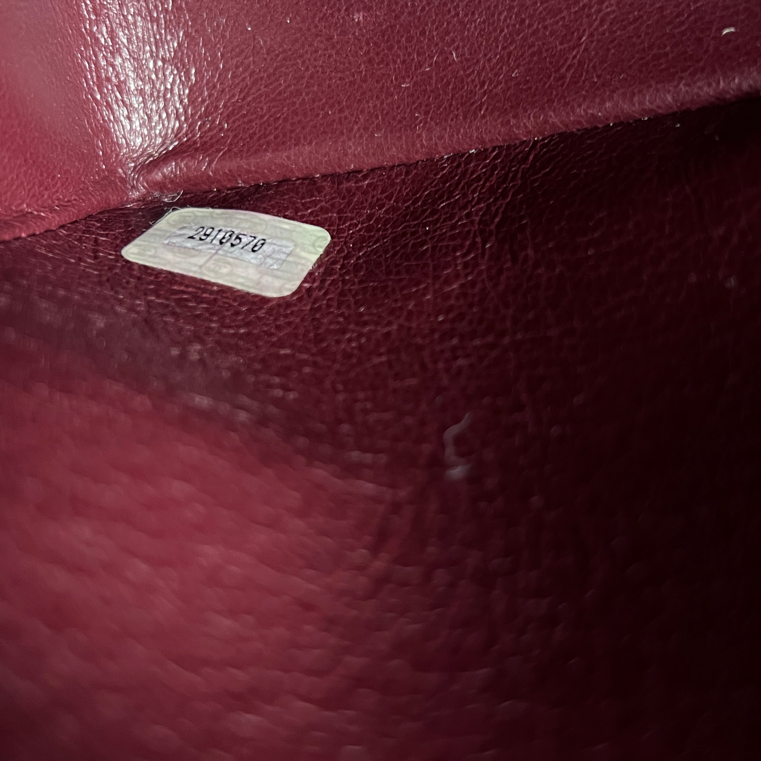 Sac à main CHANEL Timeless Classique Small Double Flap cuir d'agneau noir