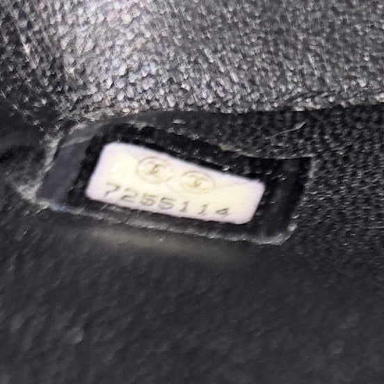 Sac à main CHANEL Timeless Classique Jumbo Single Flap cuir caviar noir