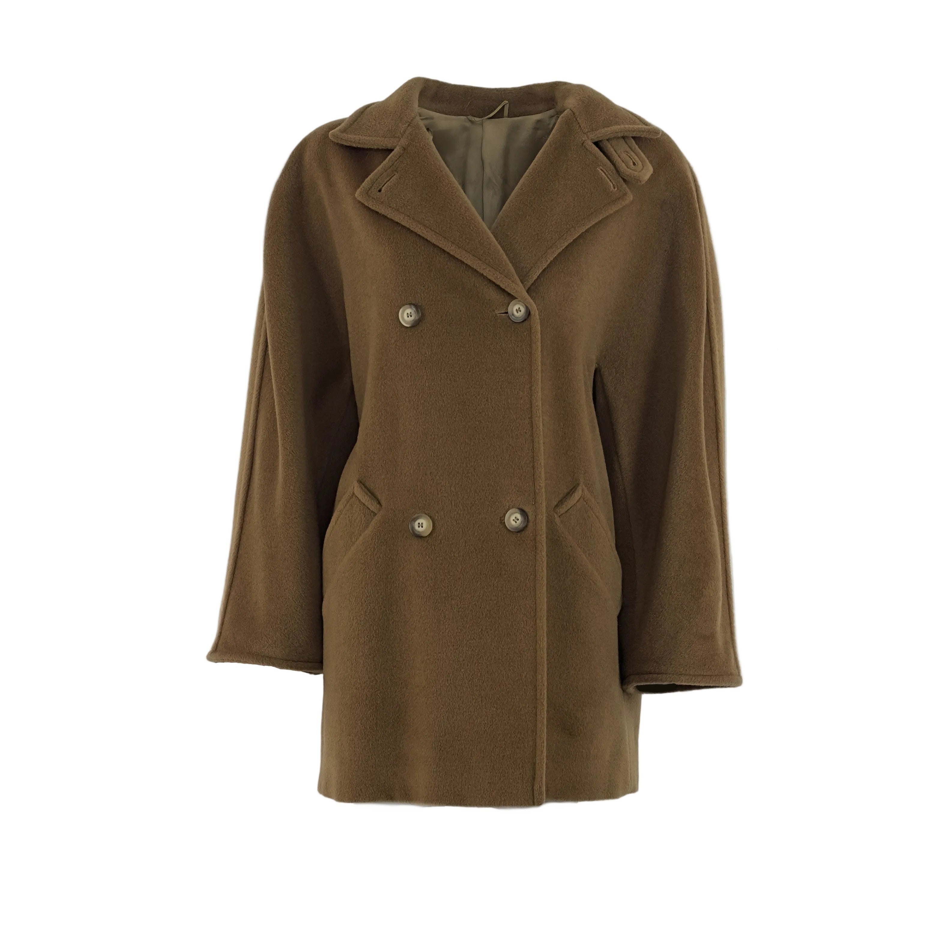 Manteau MAX MARA M laine marron