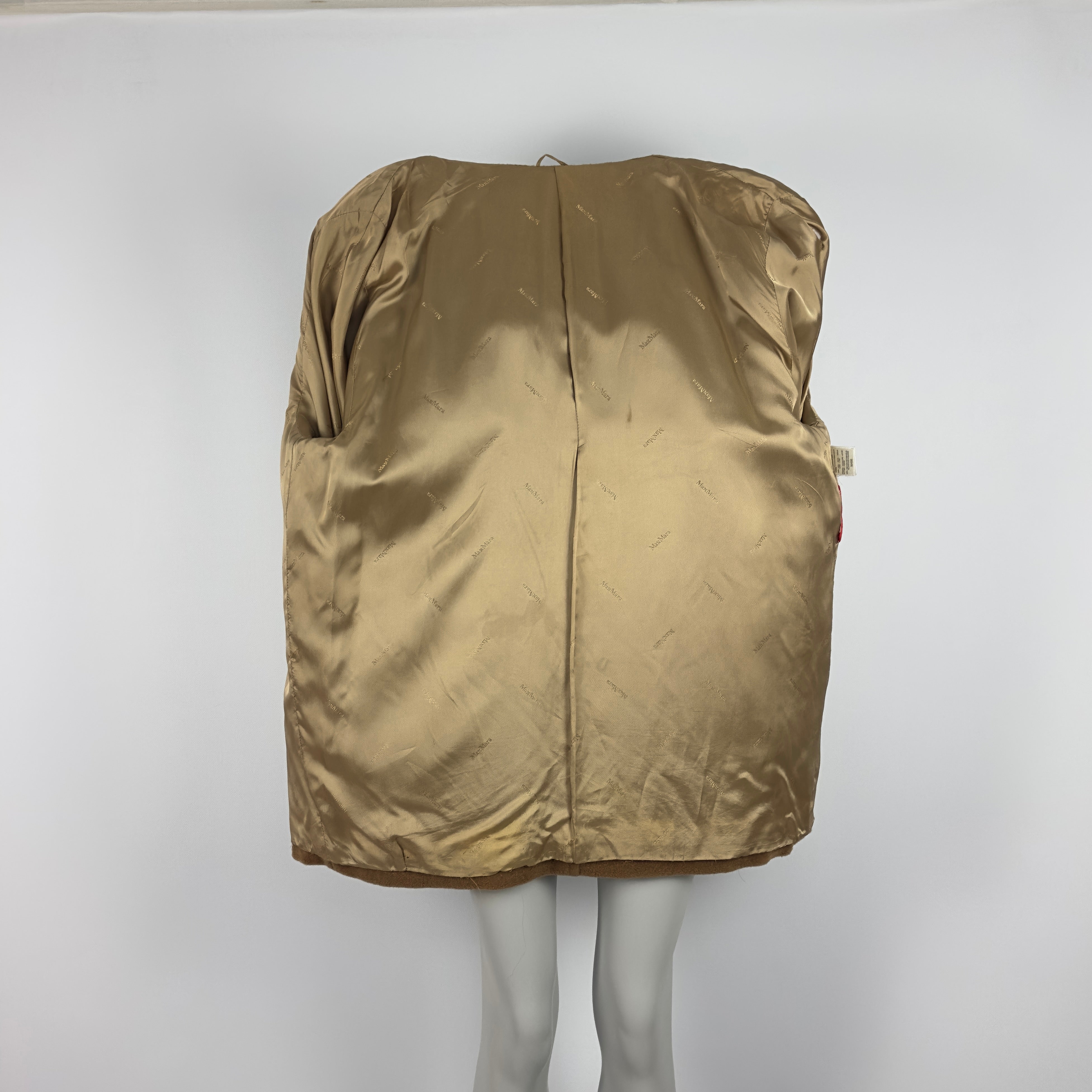 Manteau MAX MARA M laine marron