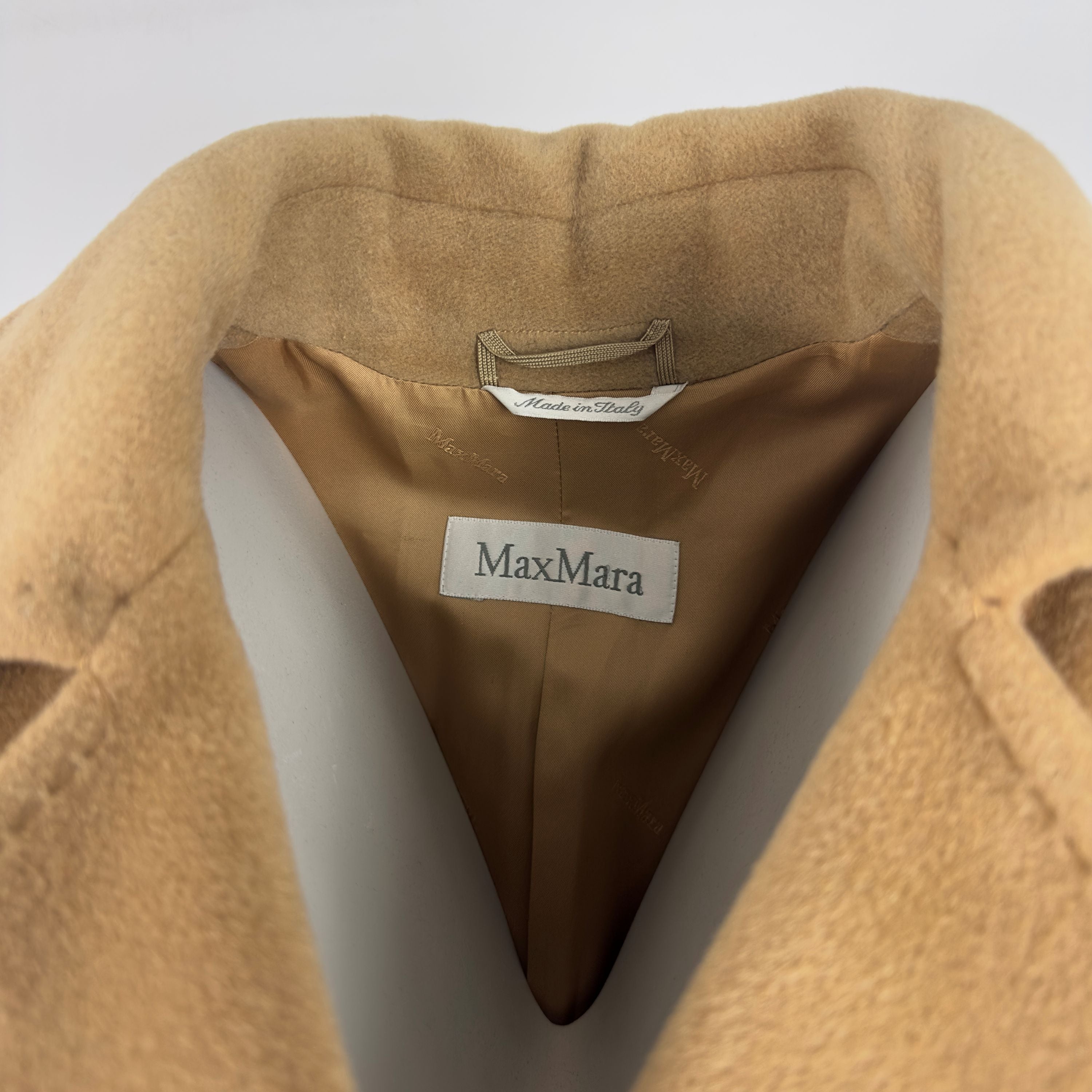 Manteau MAX MARA M laine beige