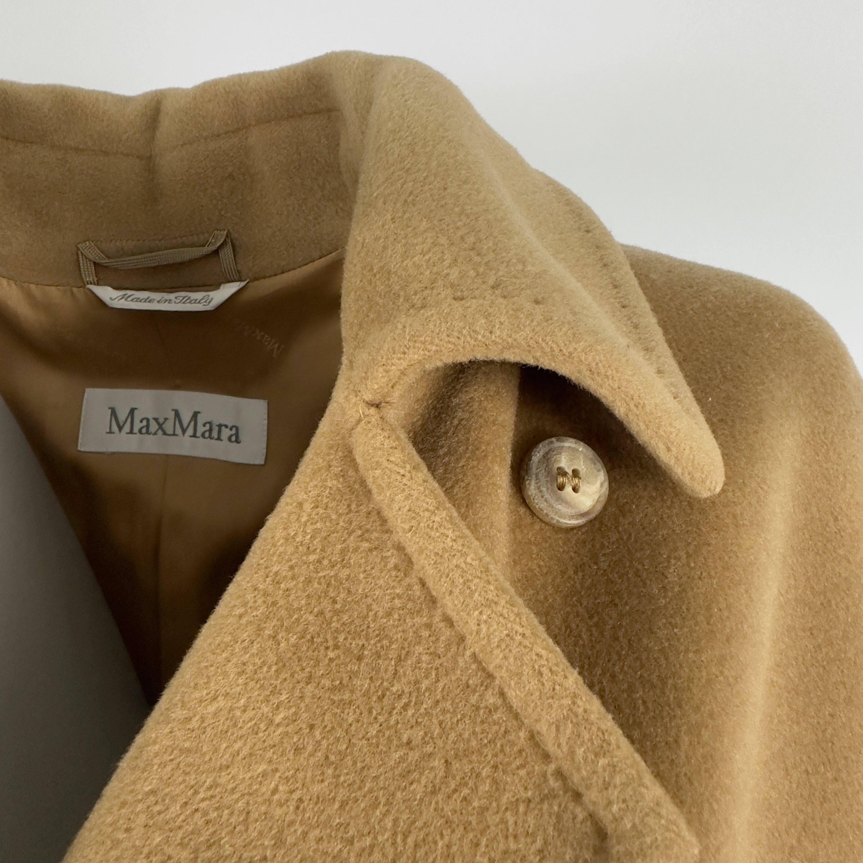 Manteau MAX MARA M laine beige