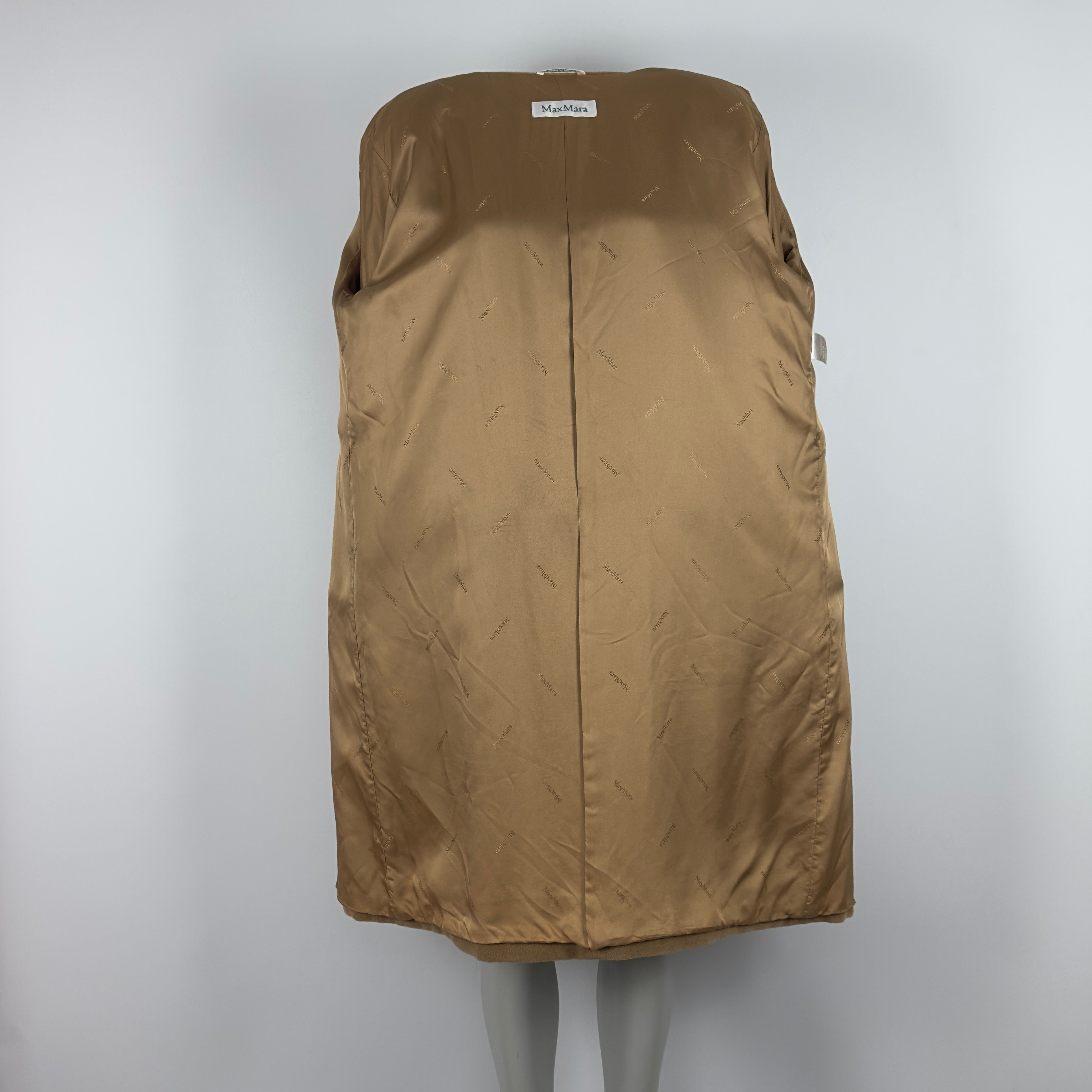 Manteau MAX MARA M laine beige