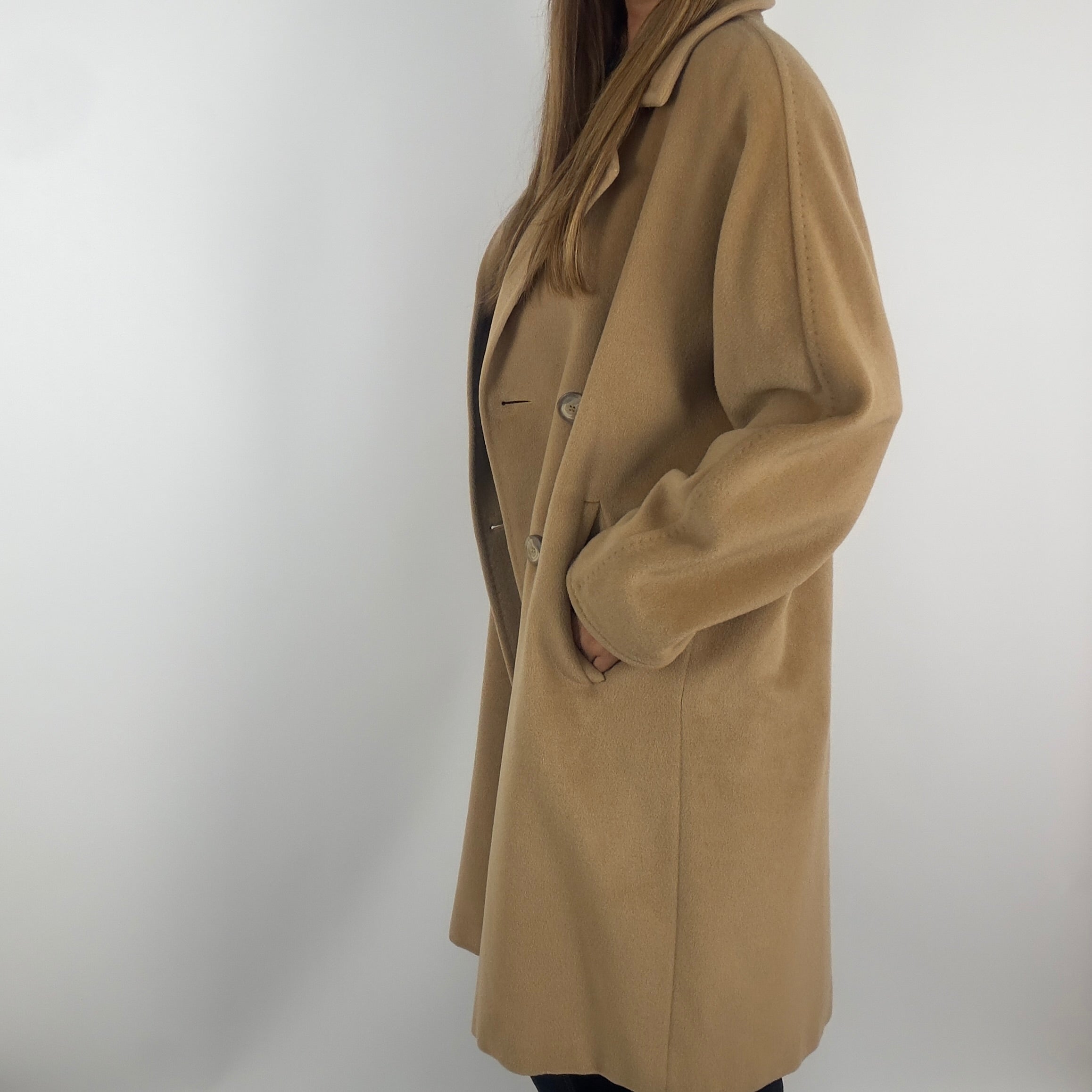 Manteau MAX MARA M laine beige