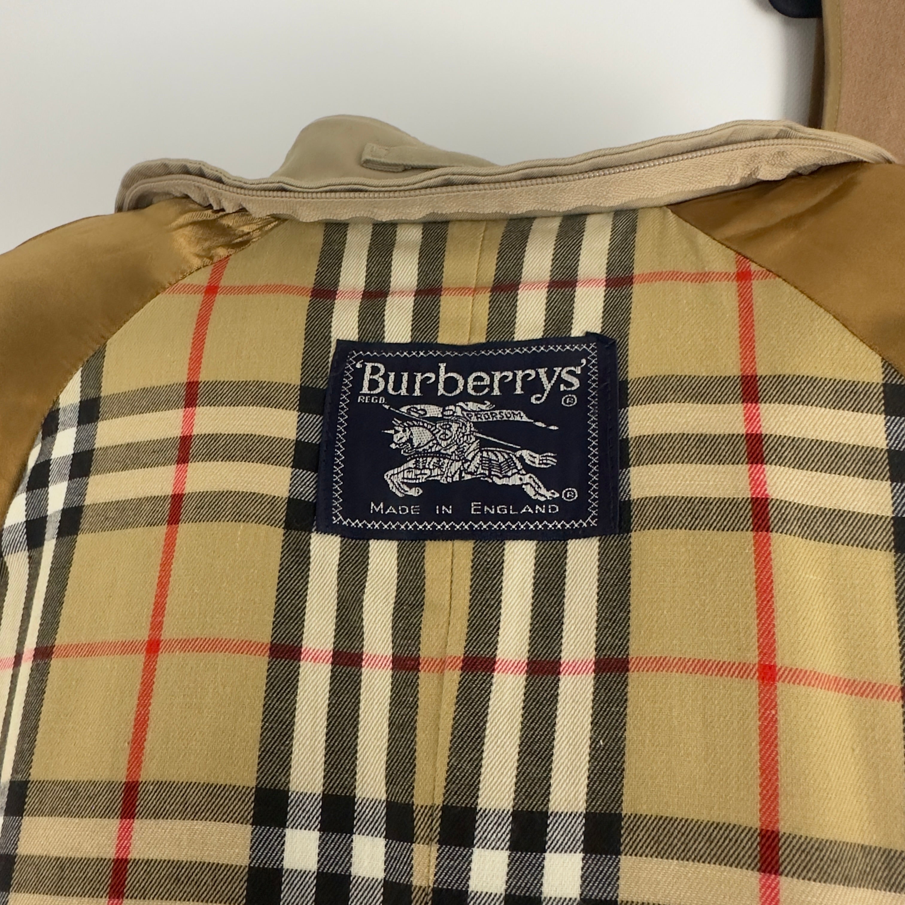 Trench Coat BURBERRY M coton beige