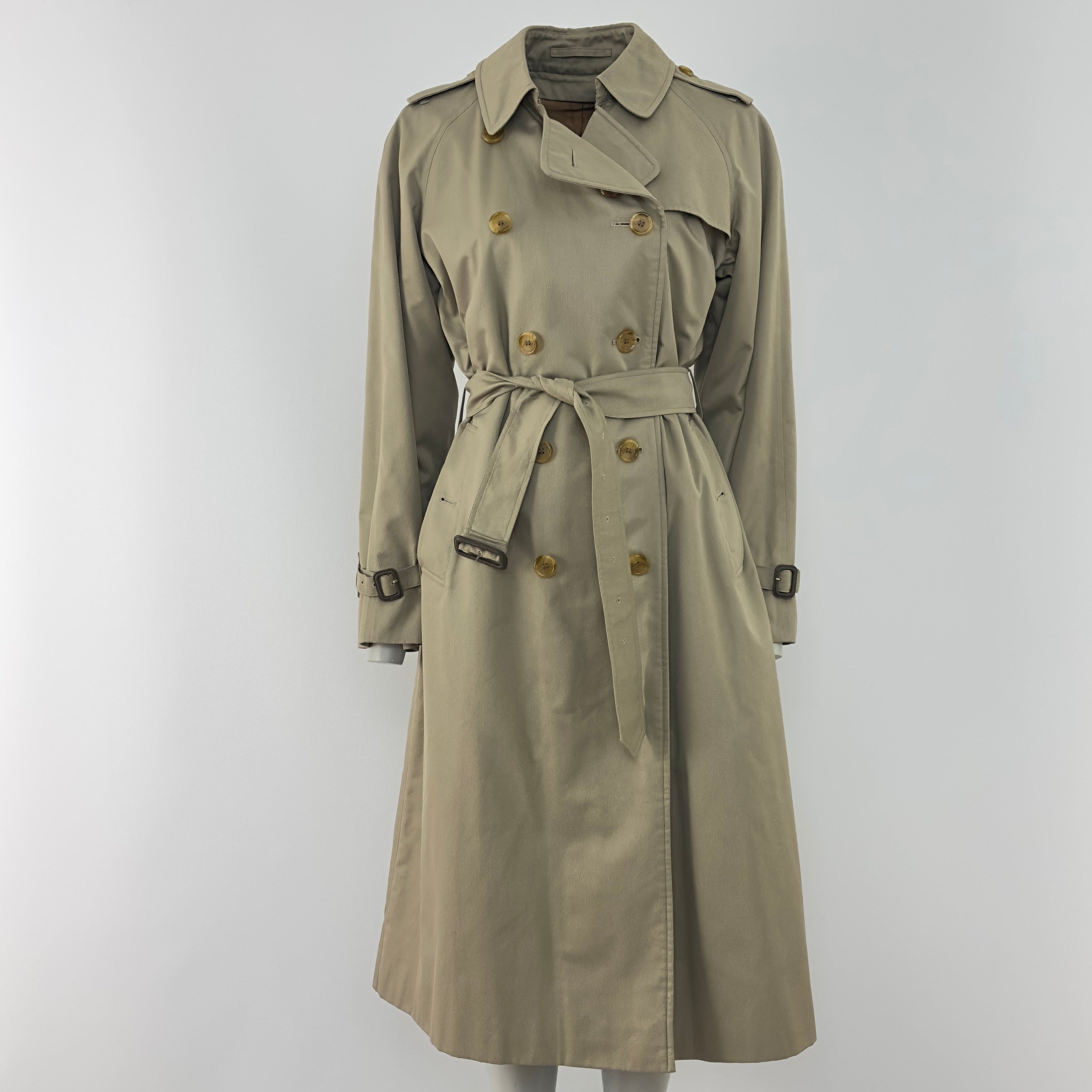 Trench Coat BURBERRY M coton beige