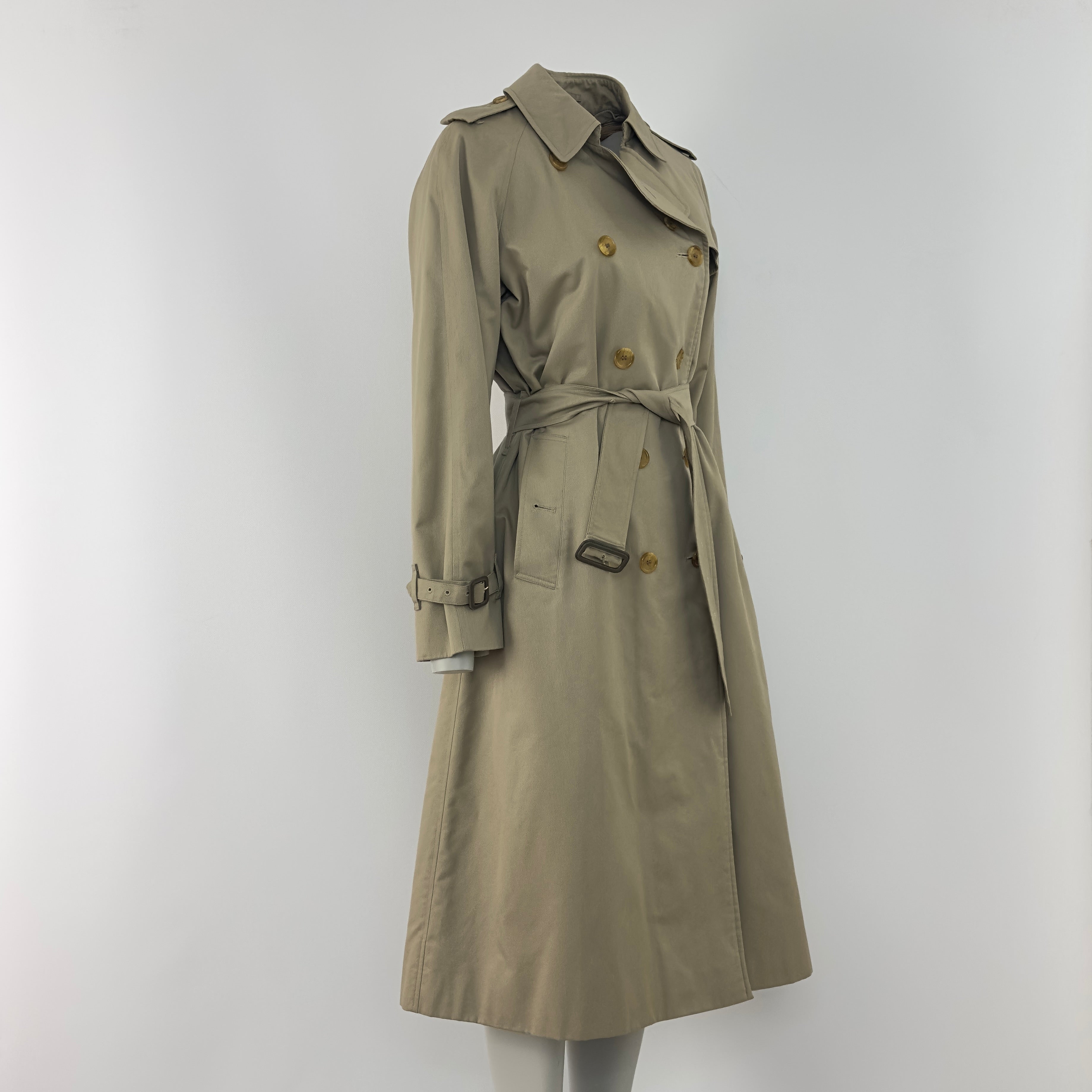 Trench Coat BURBERRY M coton beige