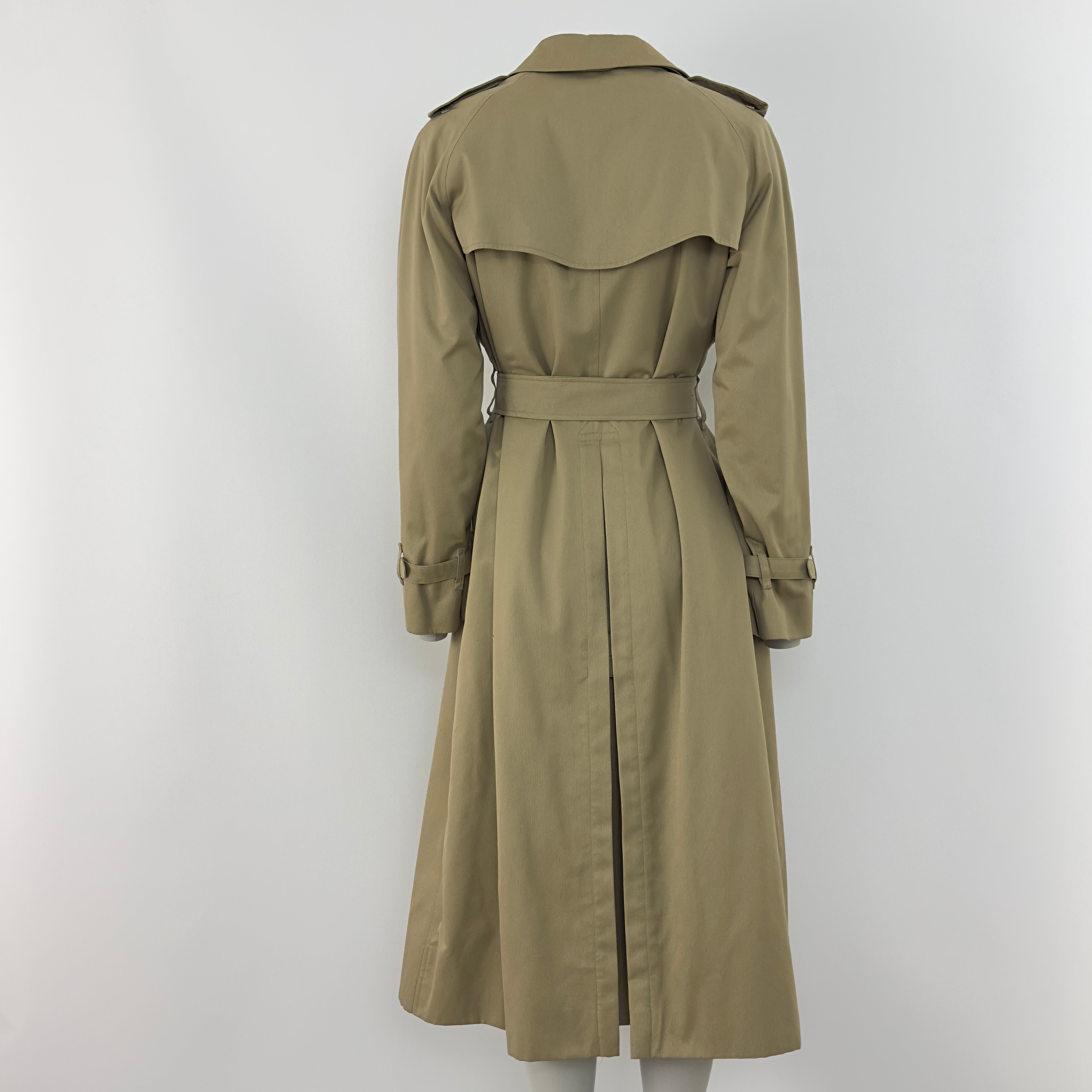 Trench Coat BURBERRY S coton beige