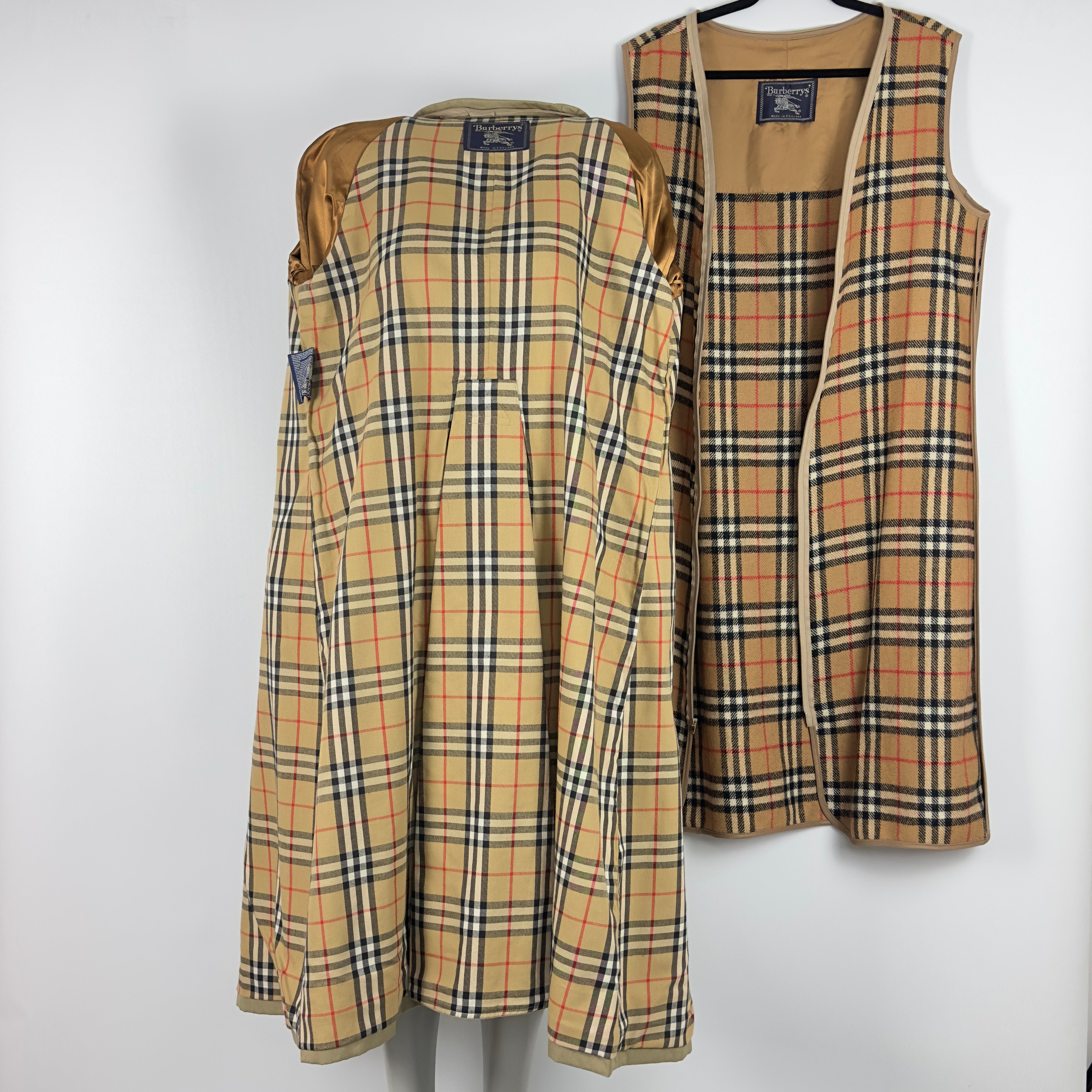 Trench Coat BURBERRY S coton beige