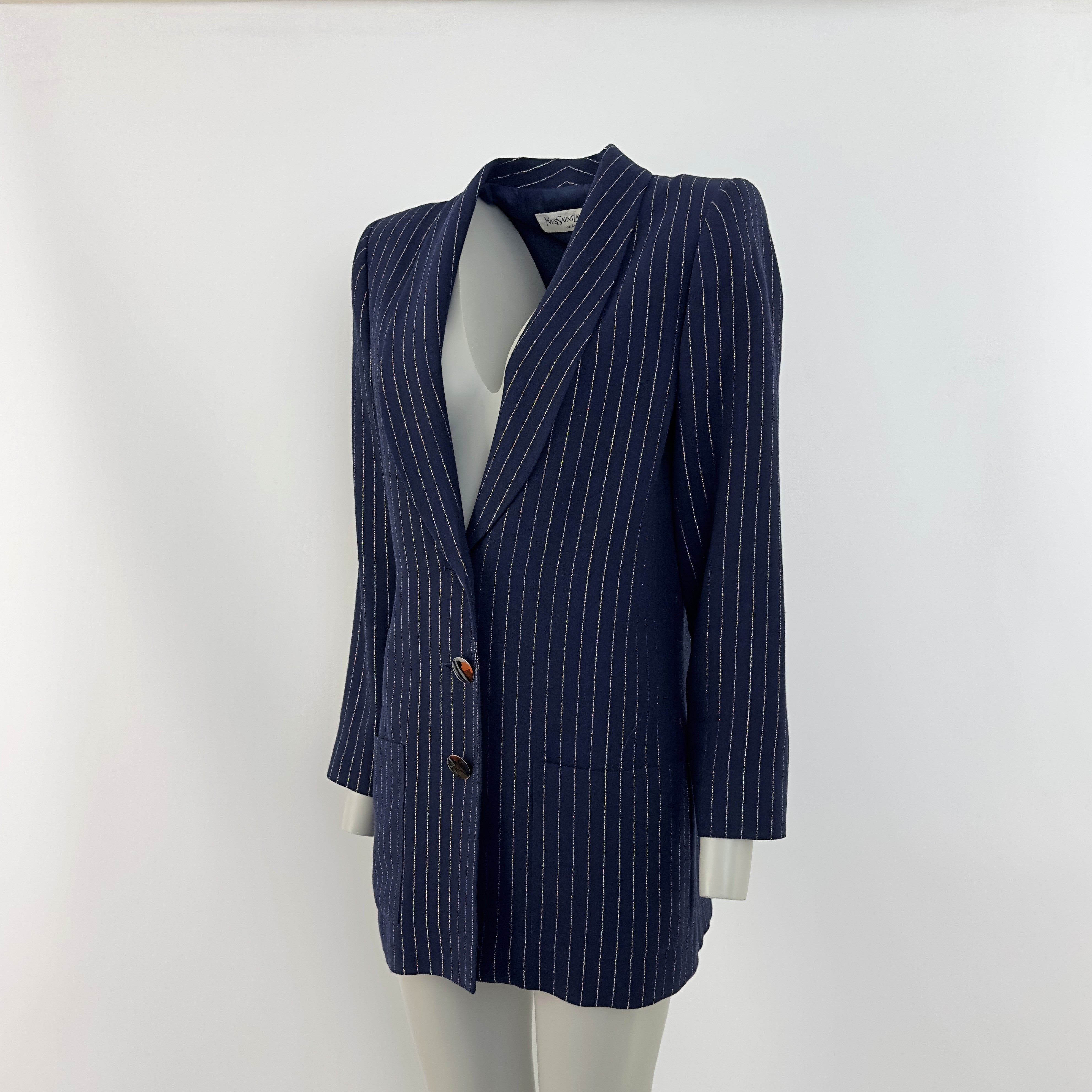 Veste YVES SAINT LAURENT M bleu marine
