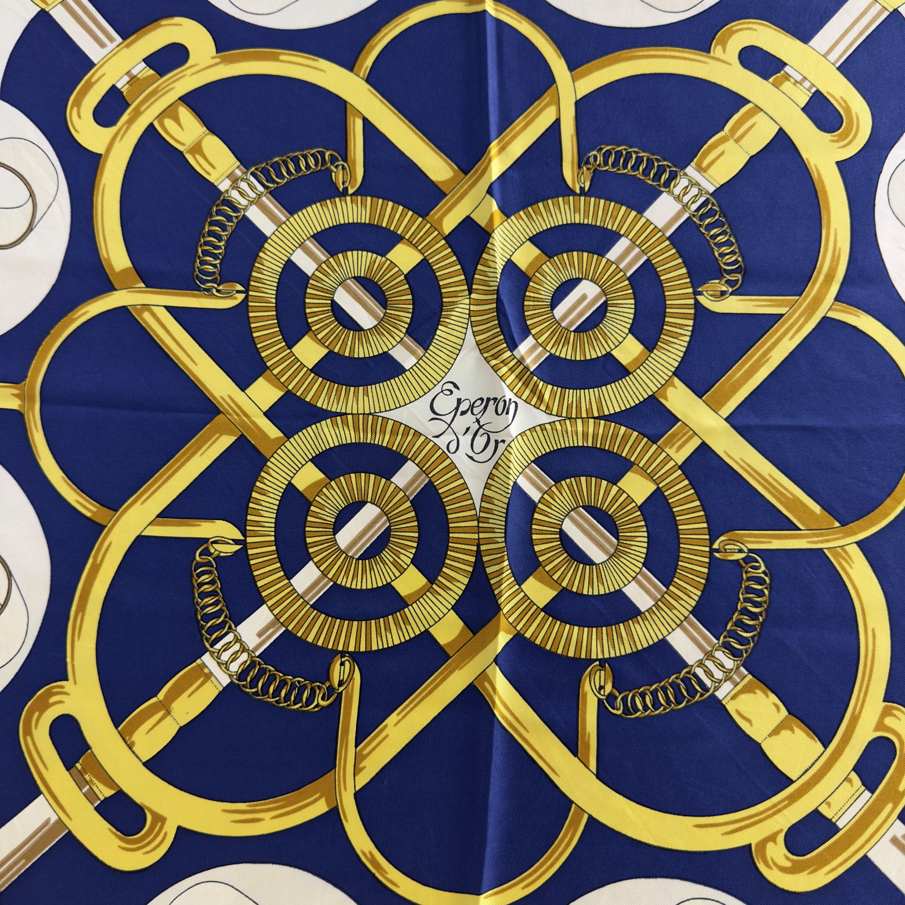 Carré HERMÈS Eperon d'or