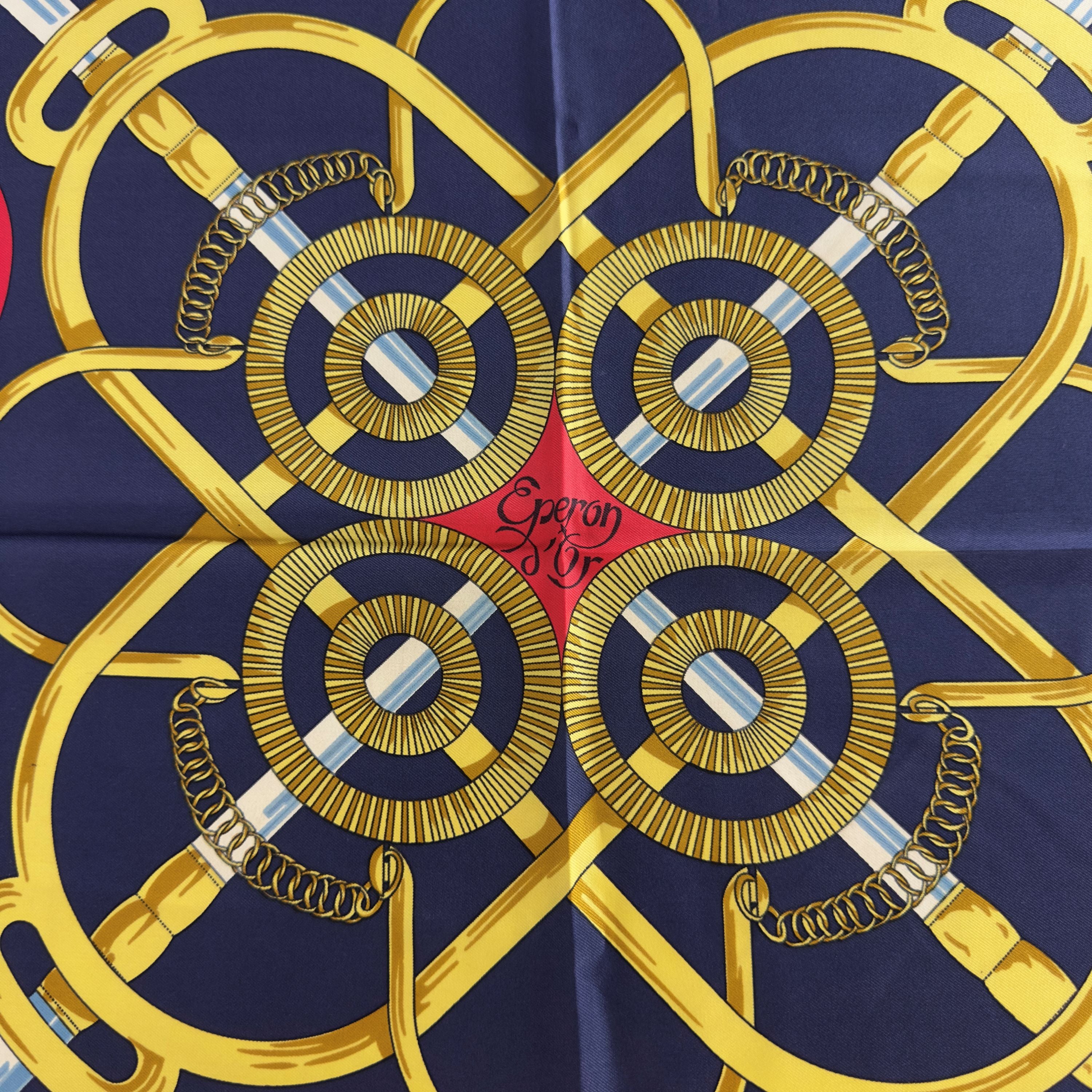 Carré HERMÈS Eperon d'or