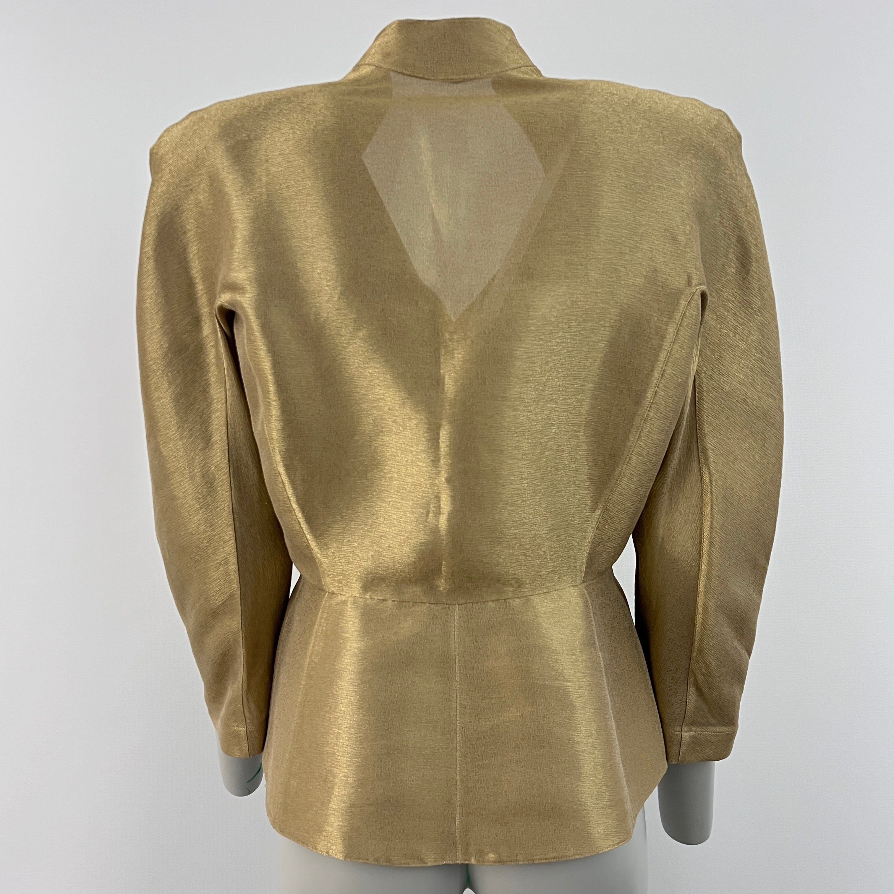 MUGLER S blue denim jacket