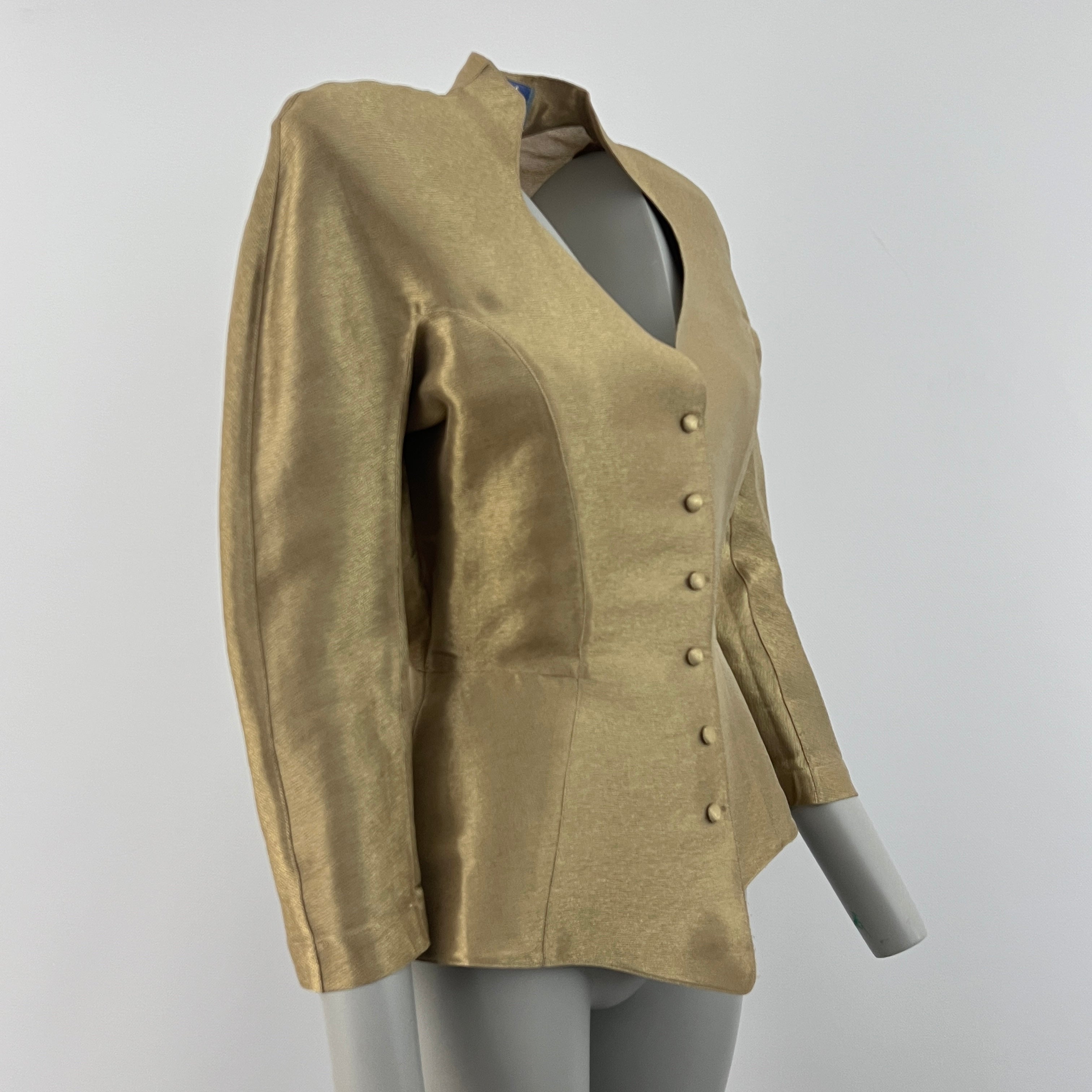 MUGLER S blue denim jacket
