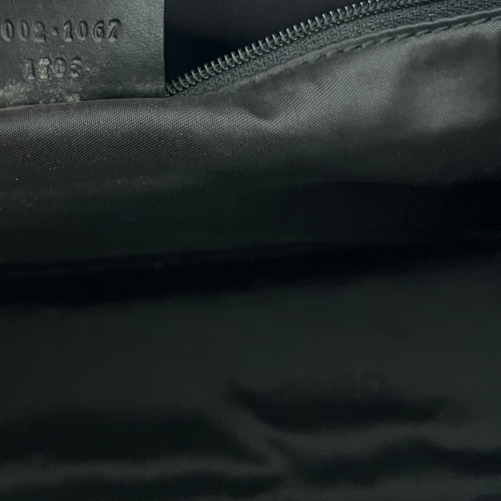 GUCCI Jackie brown canvas and leather bag