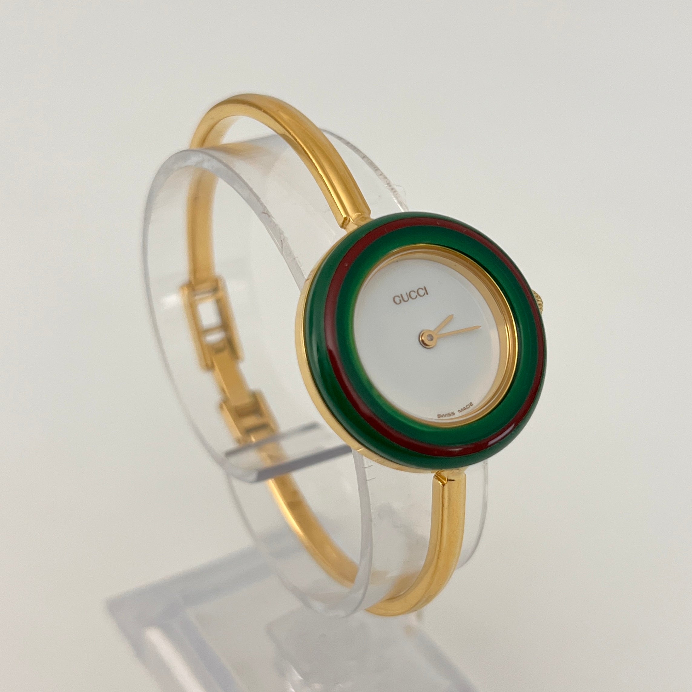 Montre GUCCI Play plaqué or doré