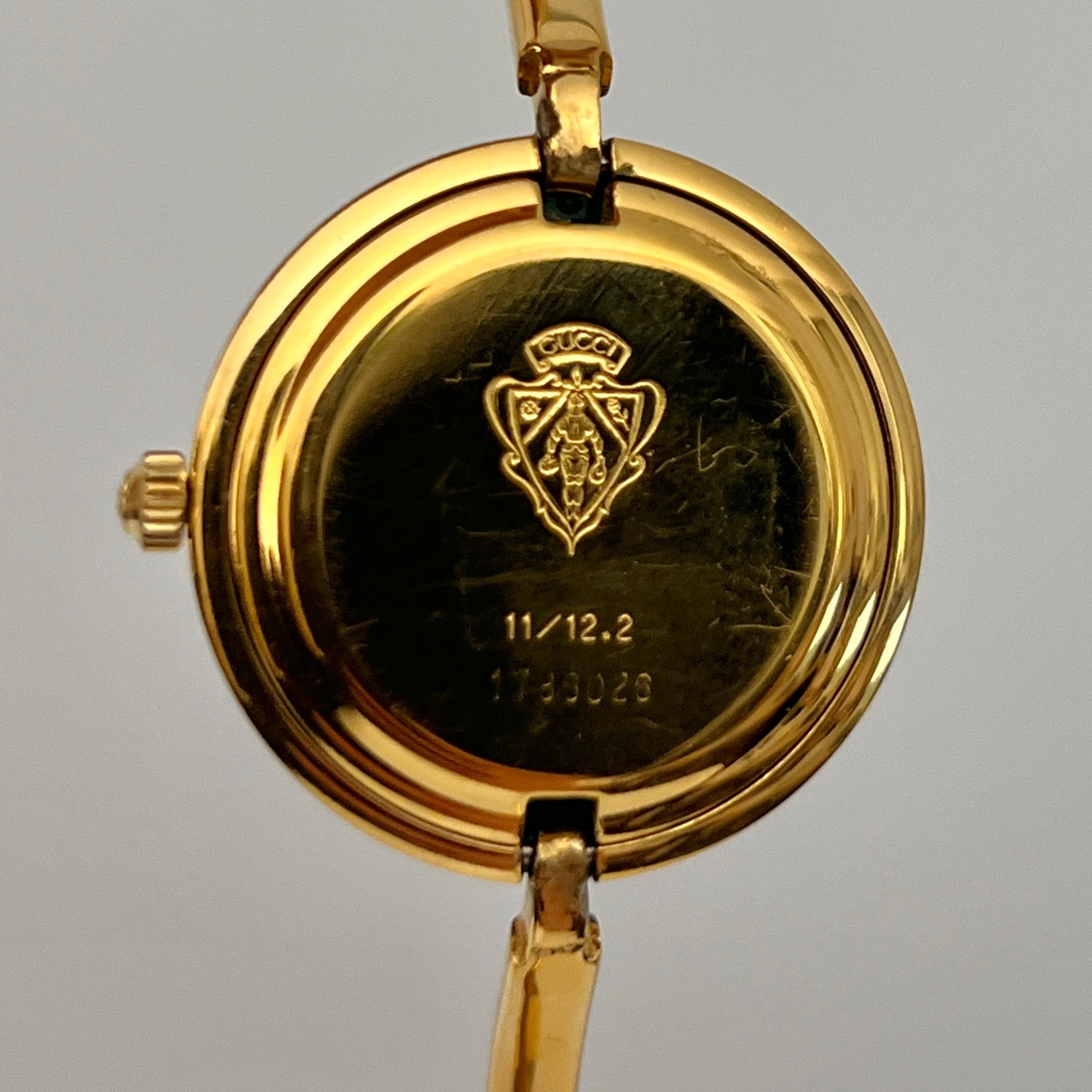 Montre GUCCI Play plaqué or doré