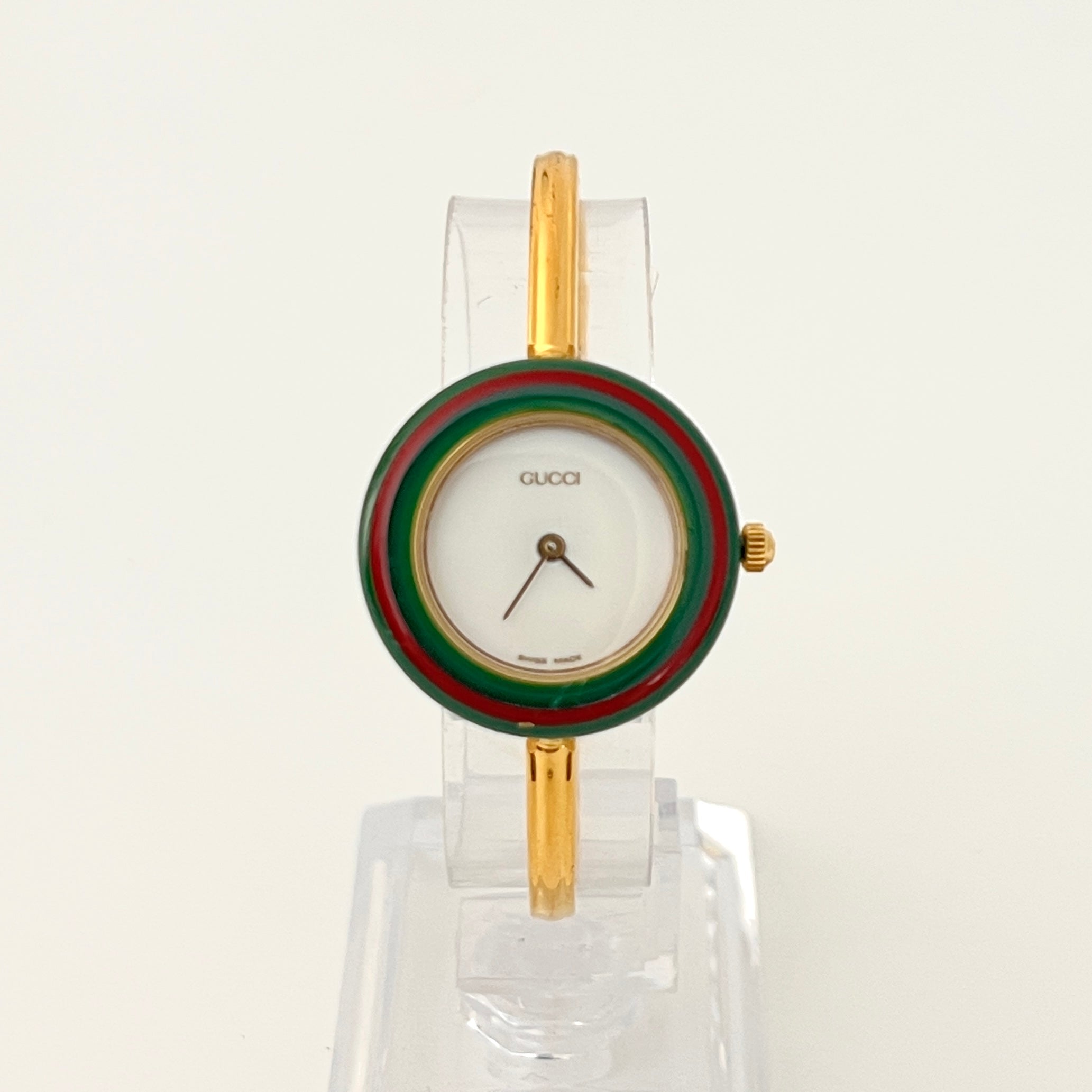 Montre GUCCI Play plaqué or doré
