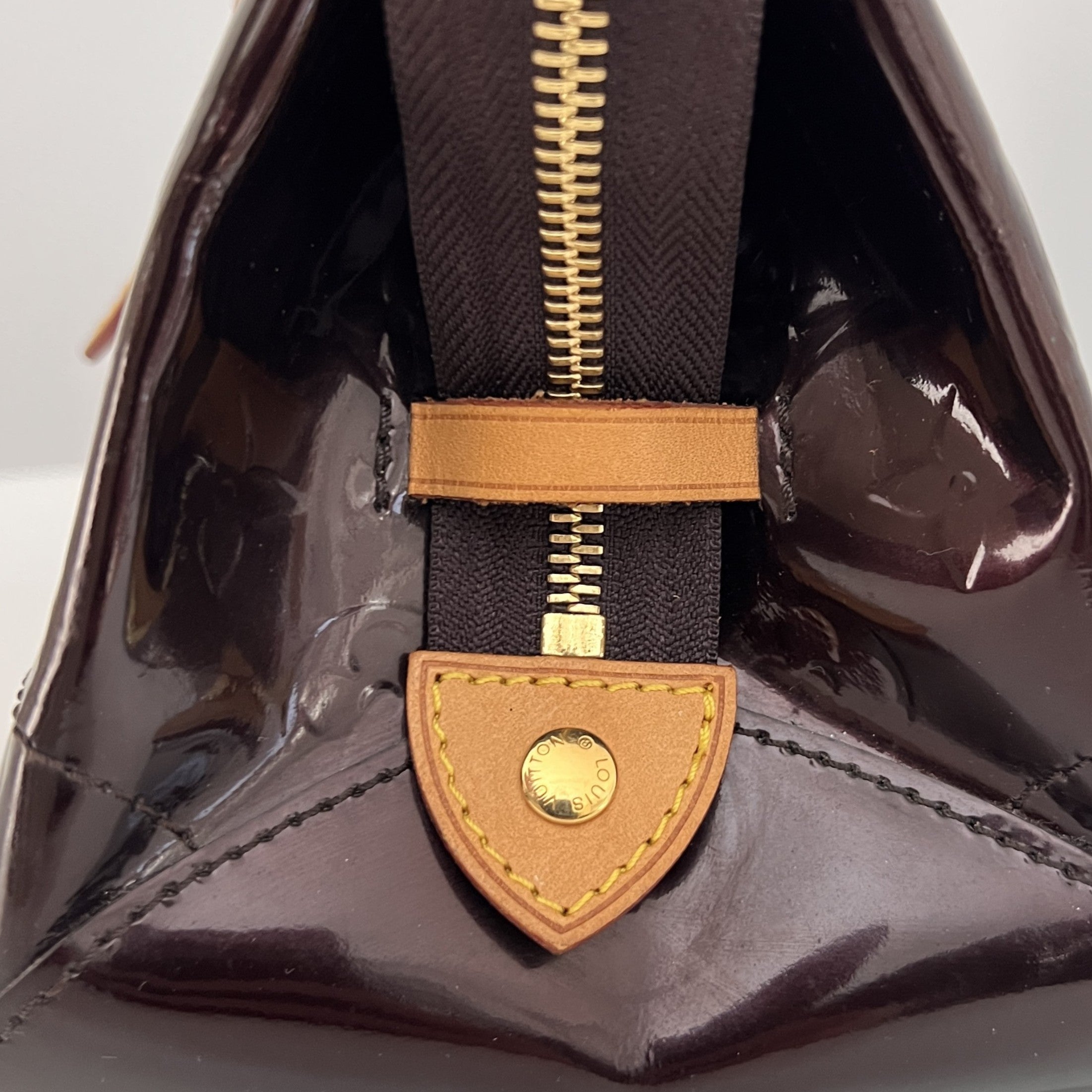 Sac LOUIS VUITTON Rosewood cuir verni violet