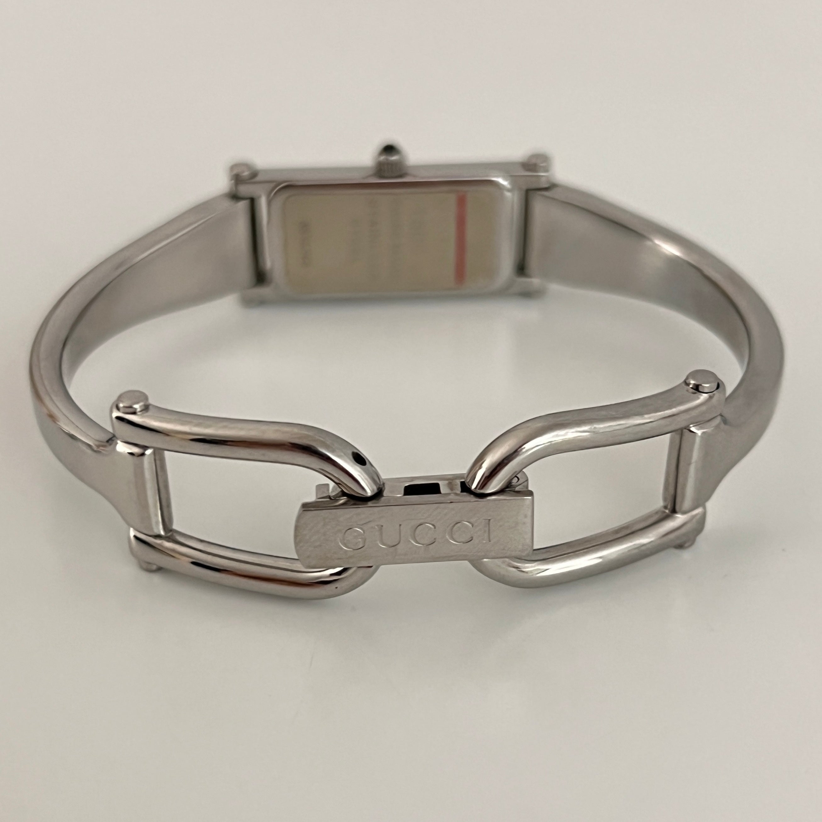 GUCCI 1500 L Silver Steel Watch