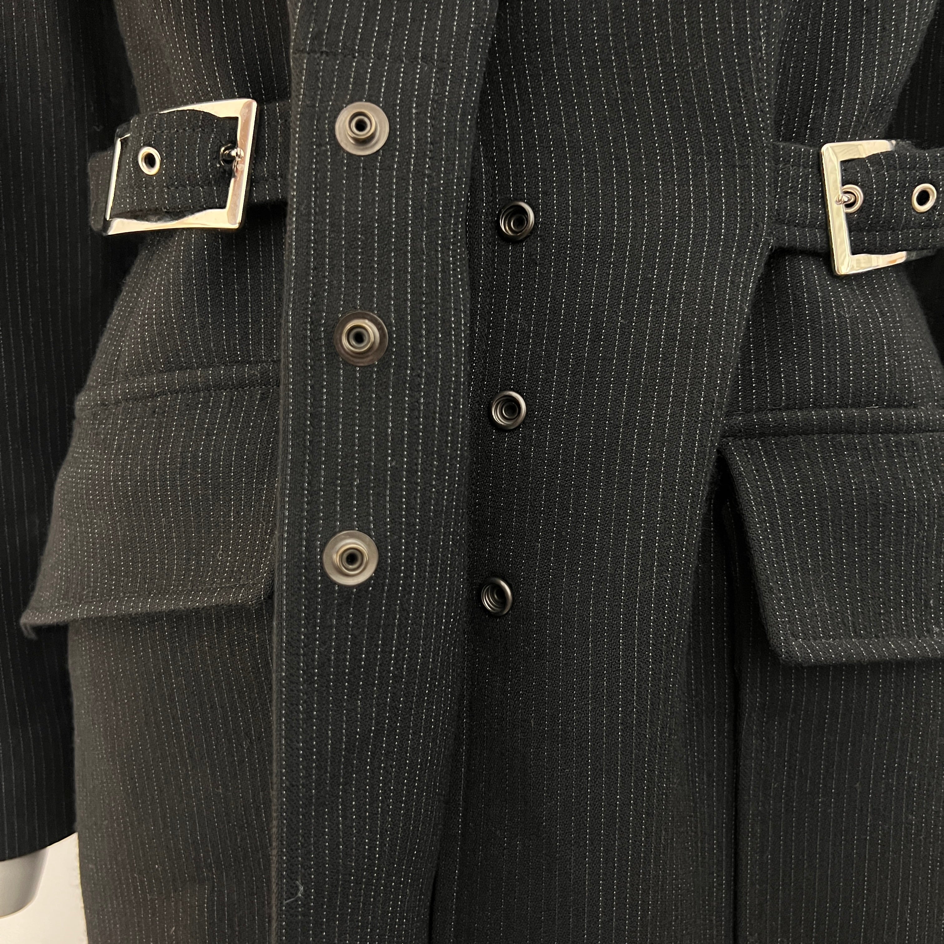 MUGLER S blue denim jacket