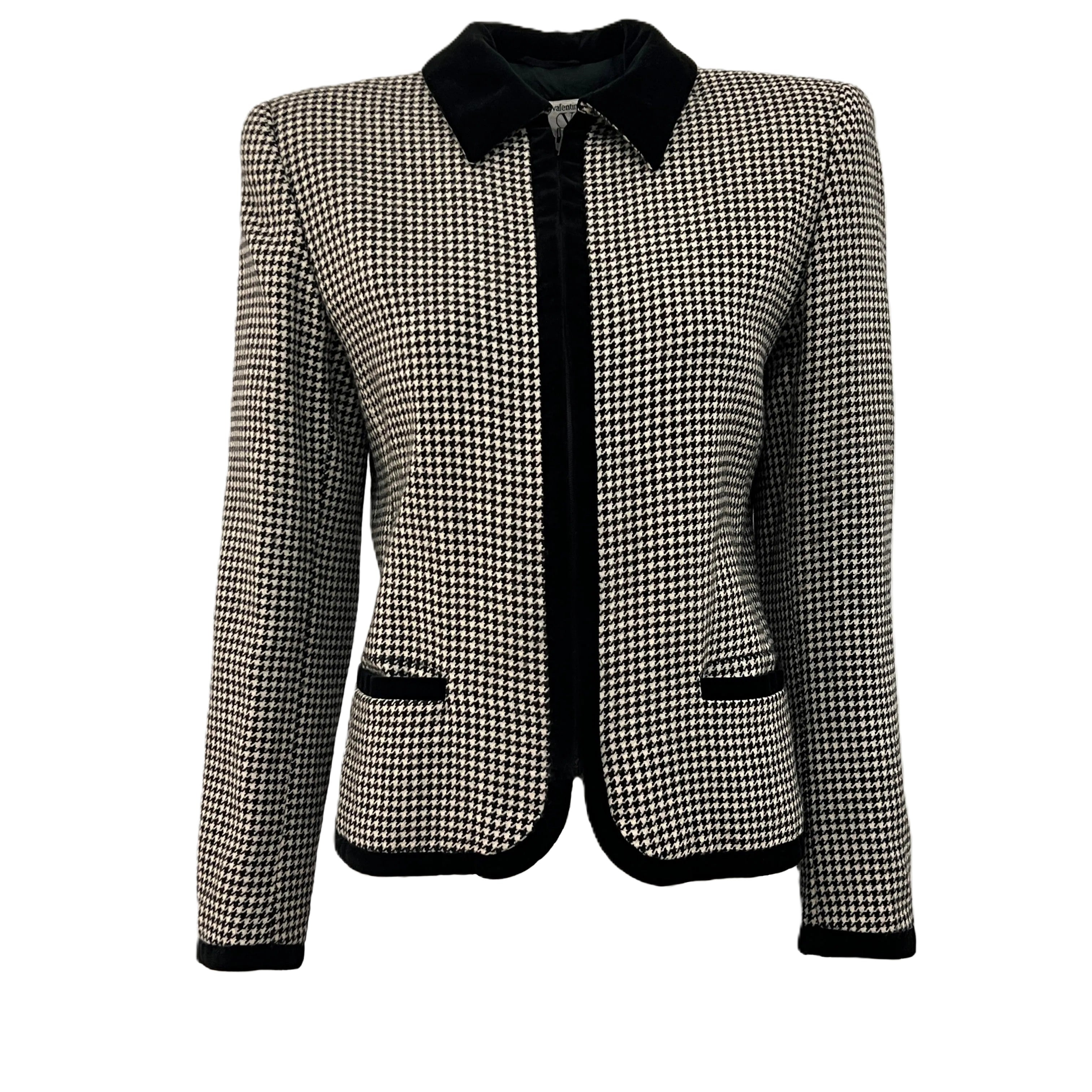 VALENTINO S grey wool and cashmere jacket