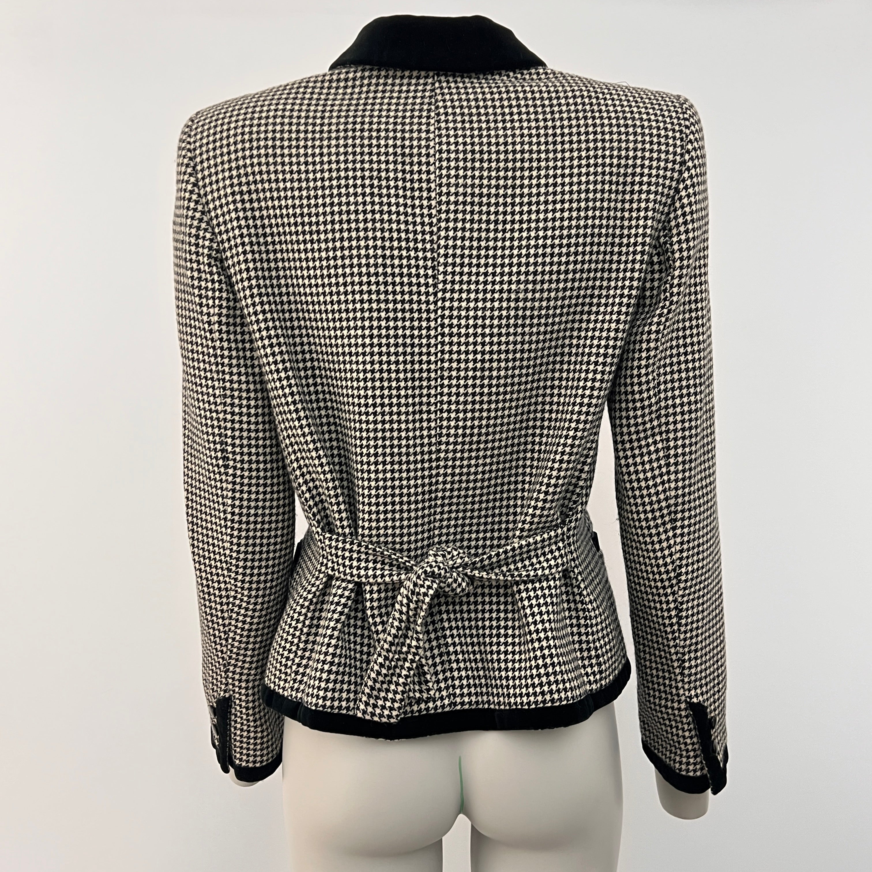 VALENTINO S grey wool and cashmere jacket