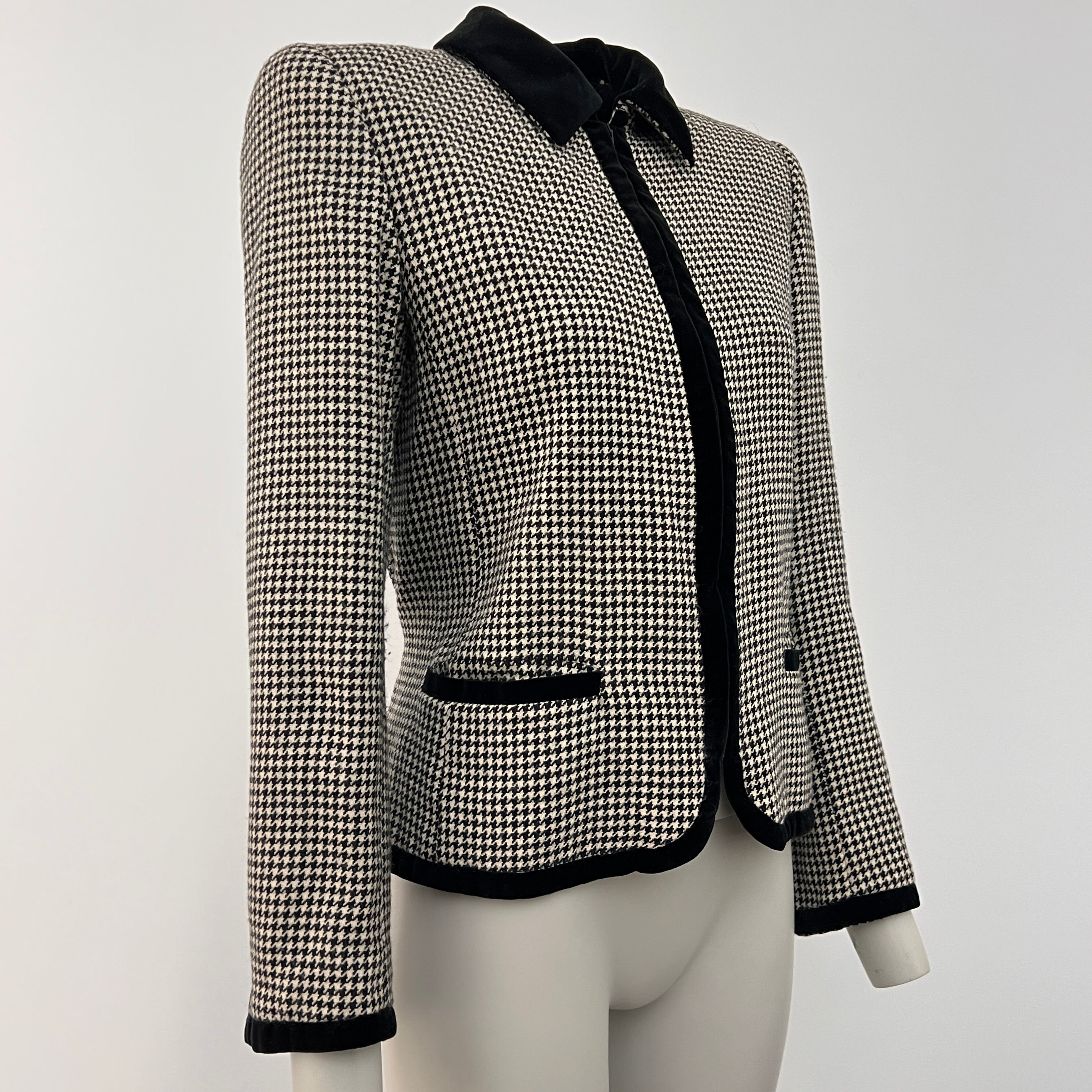 VALENTINO S grey wool and cashmere jacket