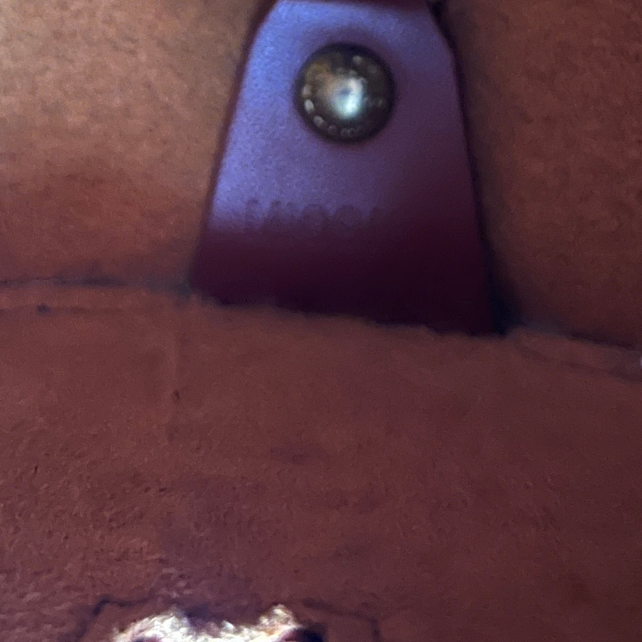 Sac LOUIS VUITTON Soufflot cuir épi marron vintage 1996