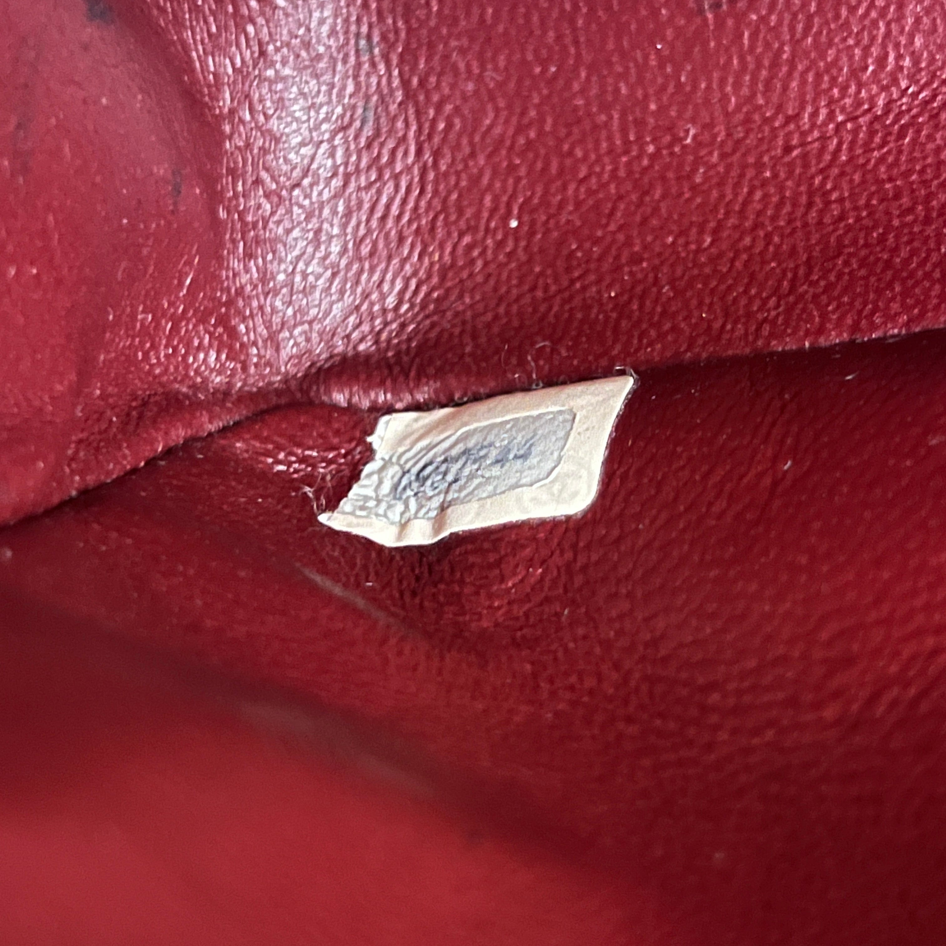 Sac à bandoulière CHANEL Classique Small cuir d'agneau noir vintage 1986-1988