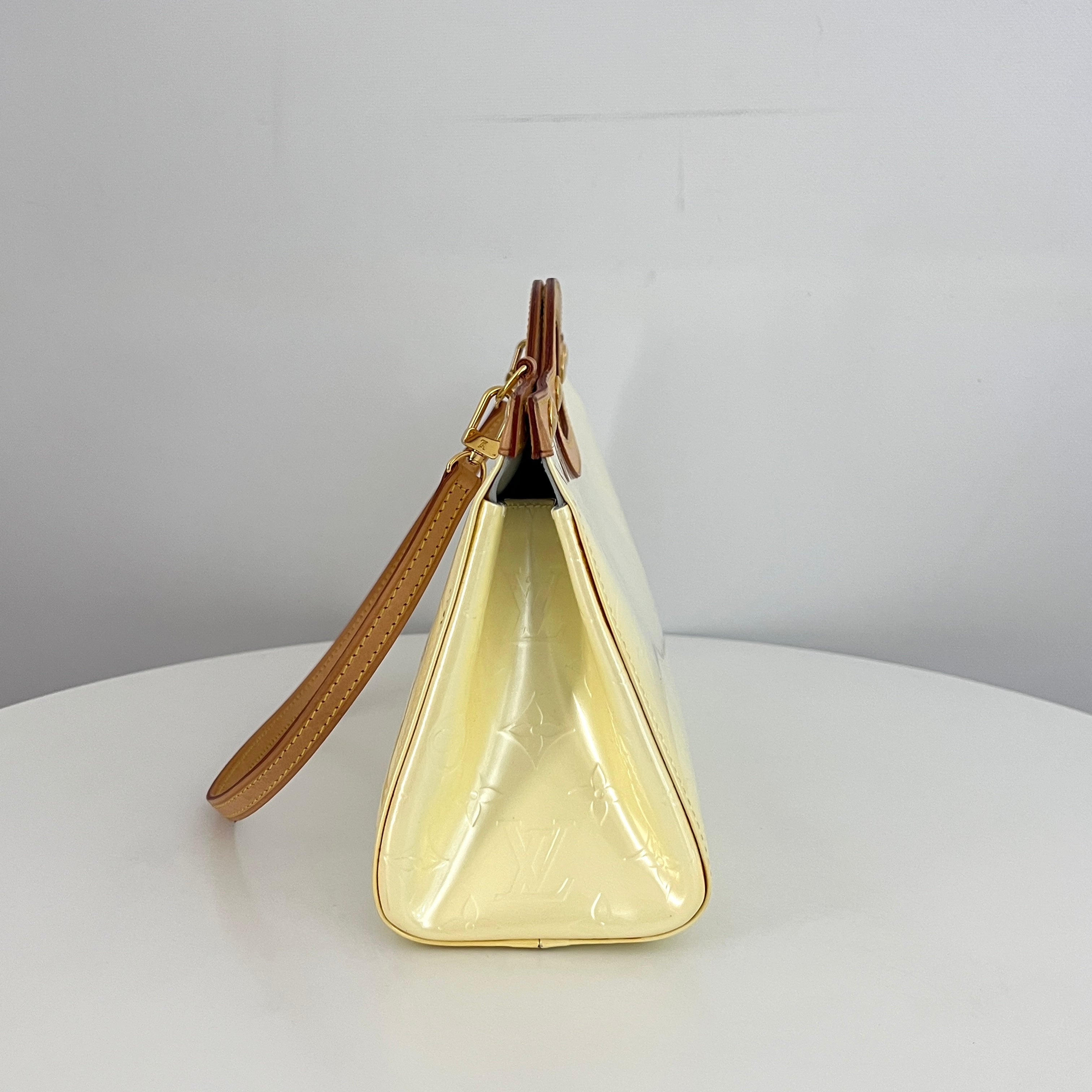 Sac LOUIS VUITTON Roxbury cuir verni perle vintage 2006