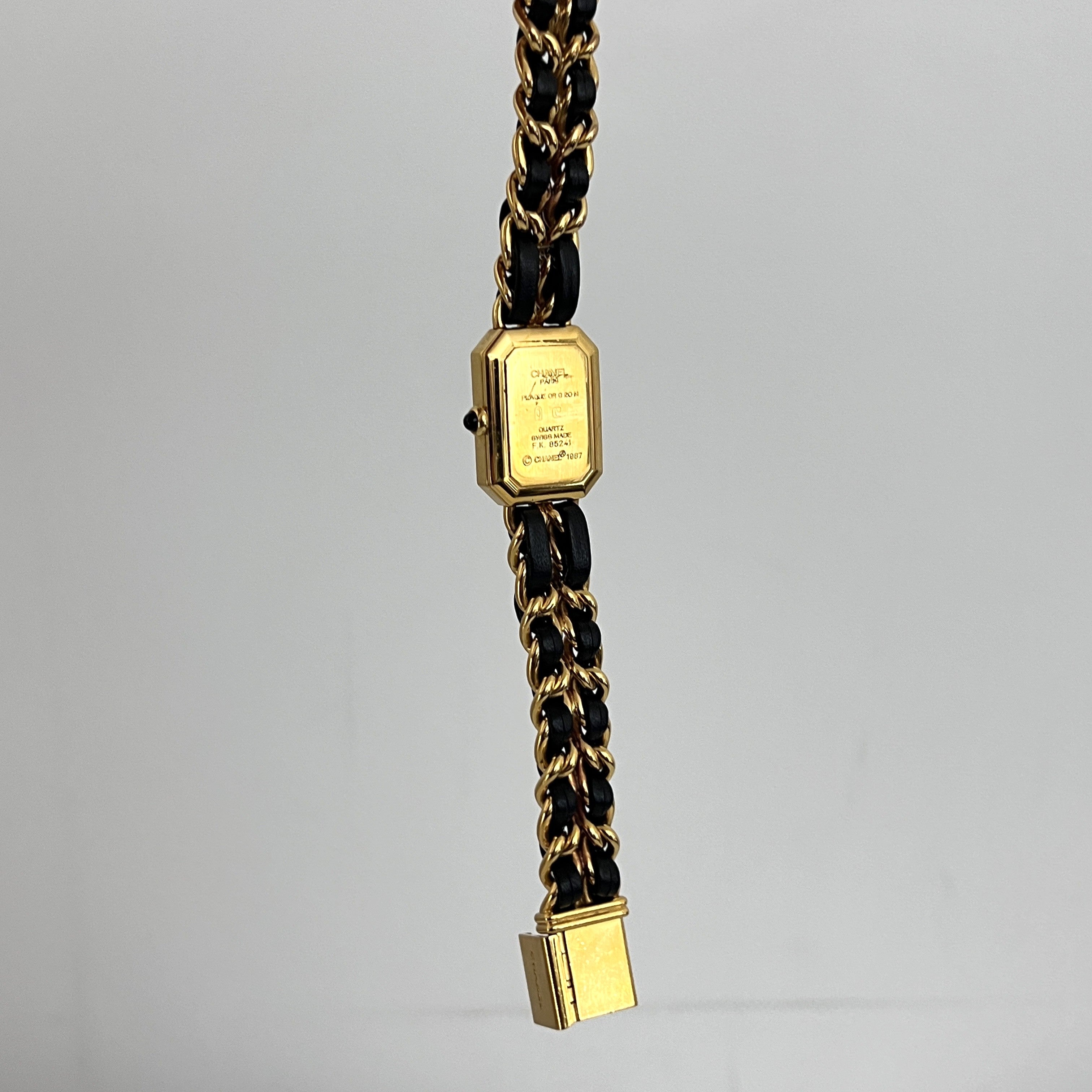 Montre CHANEL Première plaqué or doré