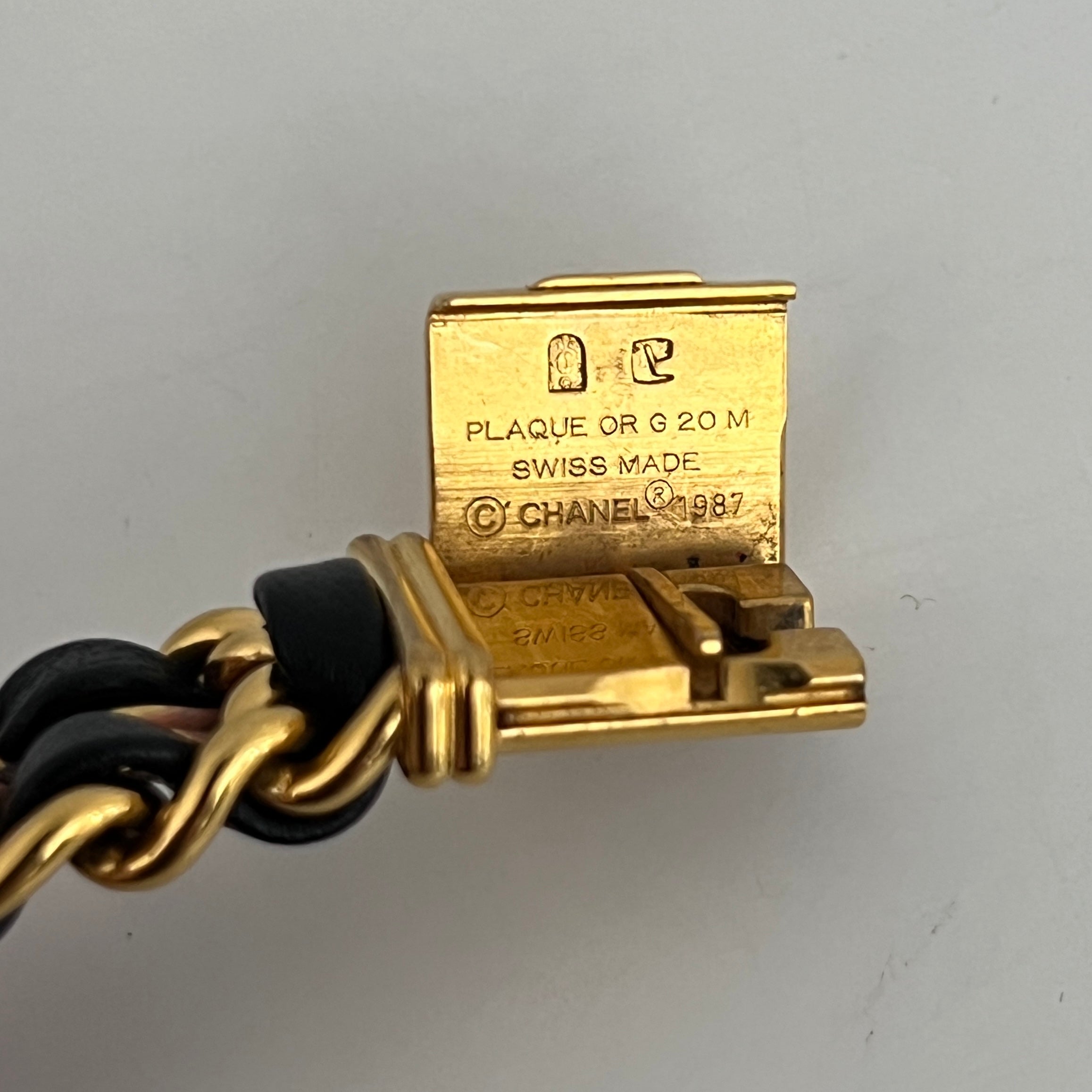 Montre CHANEL Première plaqué or doré