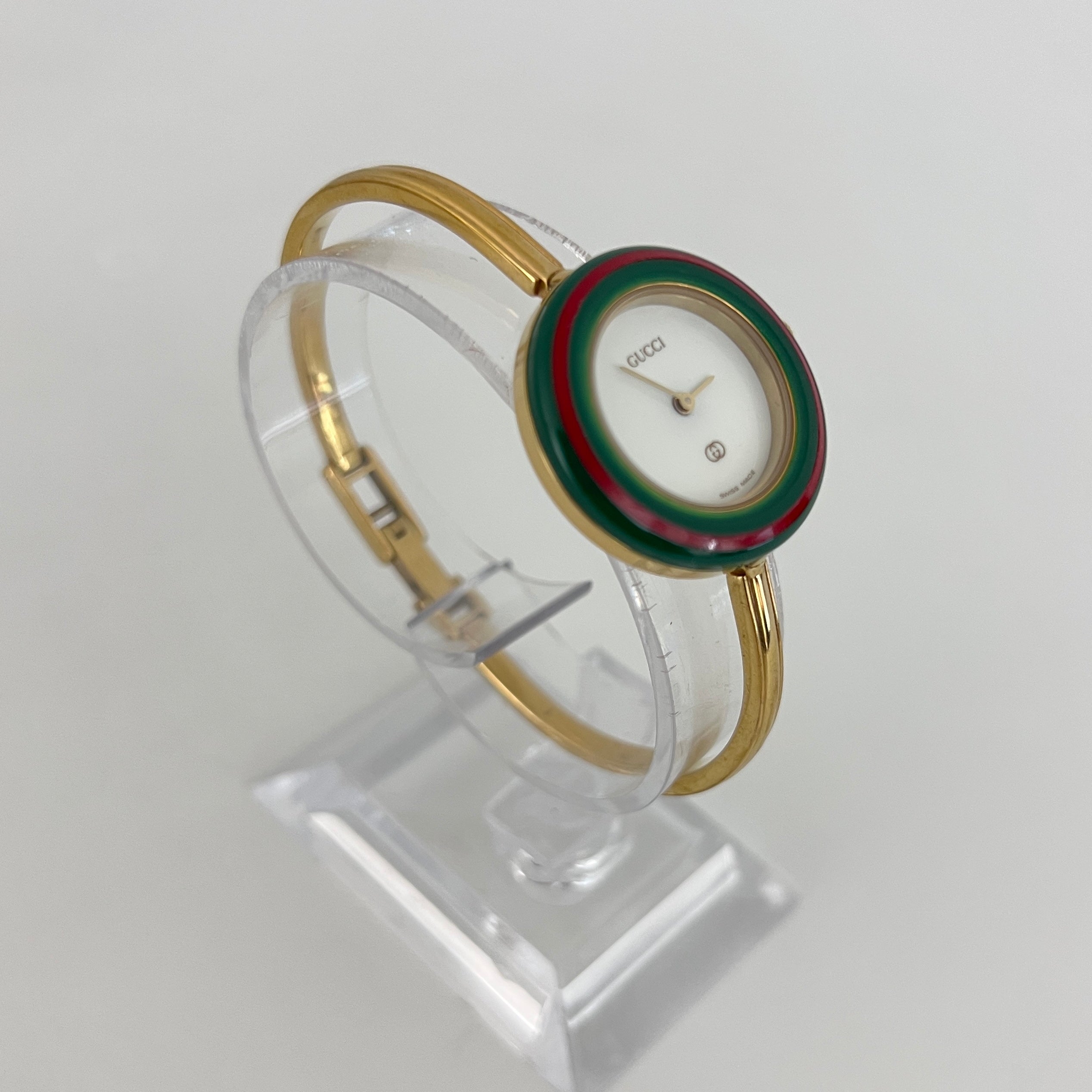 Montre GUCCI Play plaqué or doré