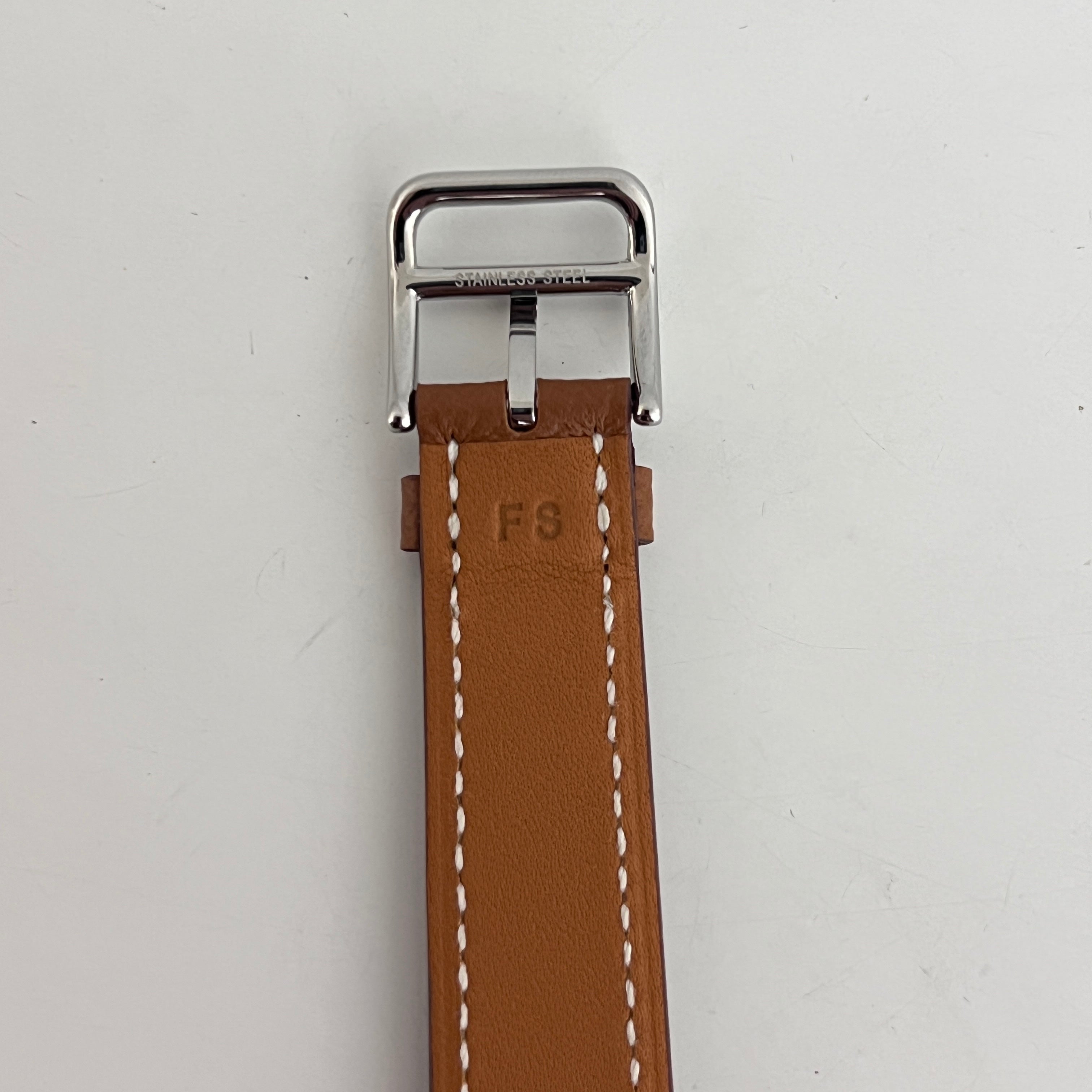 Montre HERMÈS Heure H plaqué or doré
