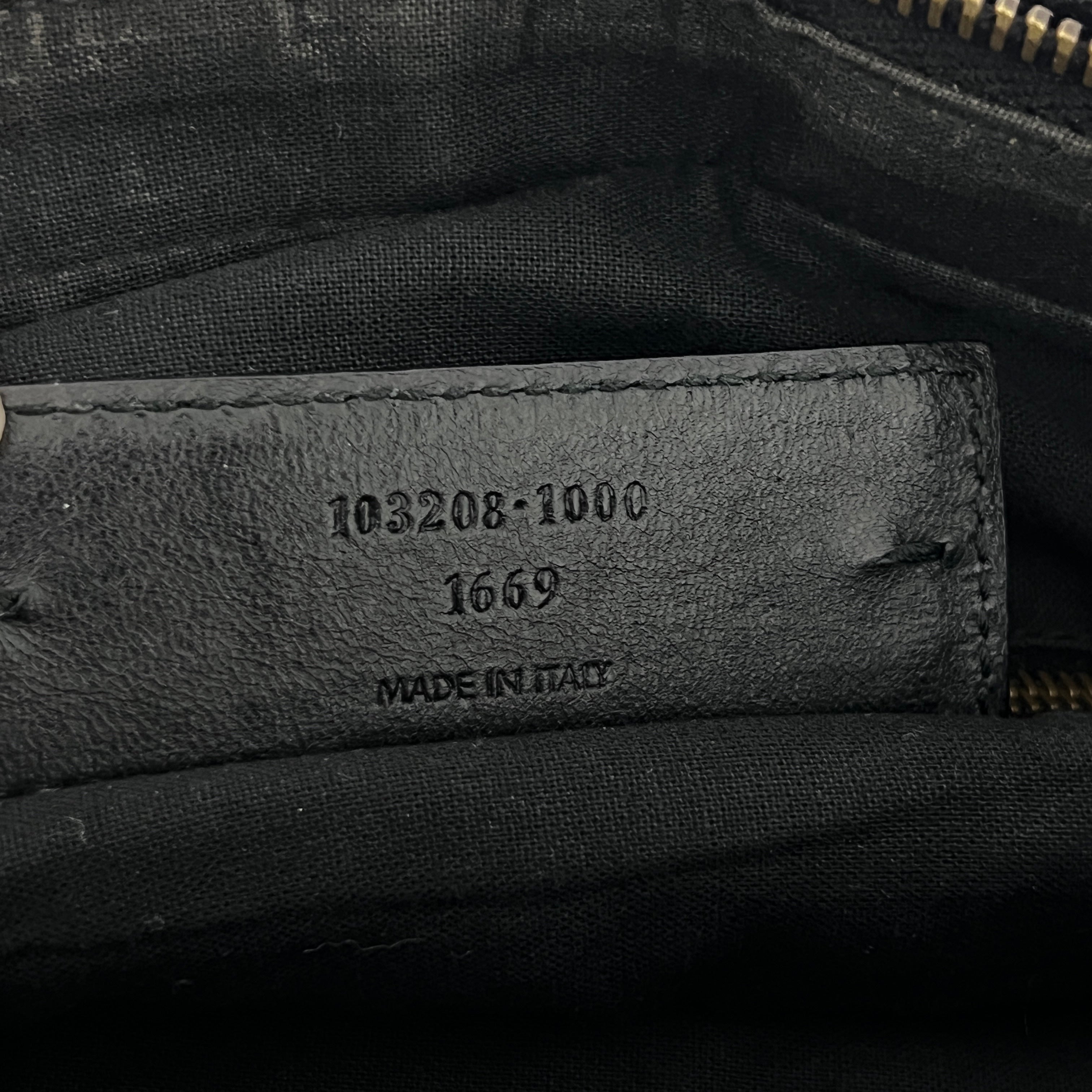 Sac BALENCIAGA The First cuir lisse noir