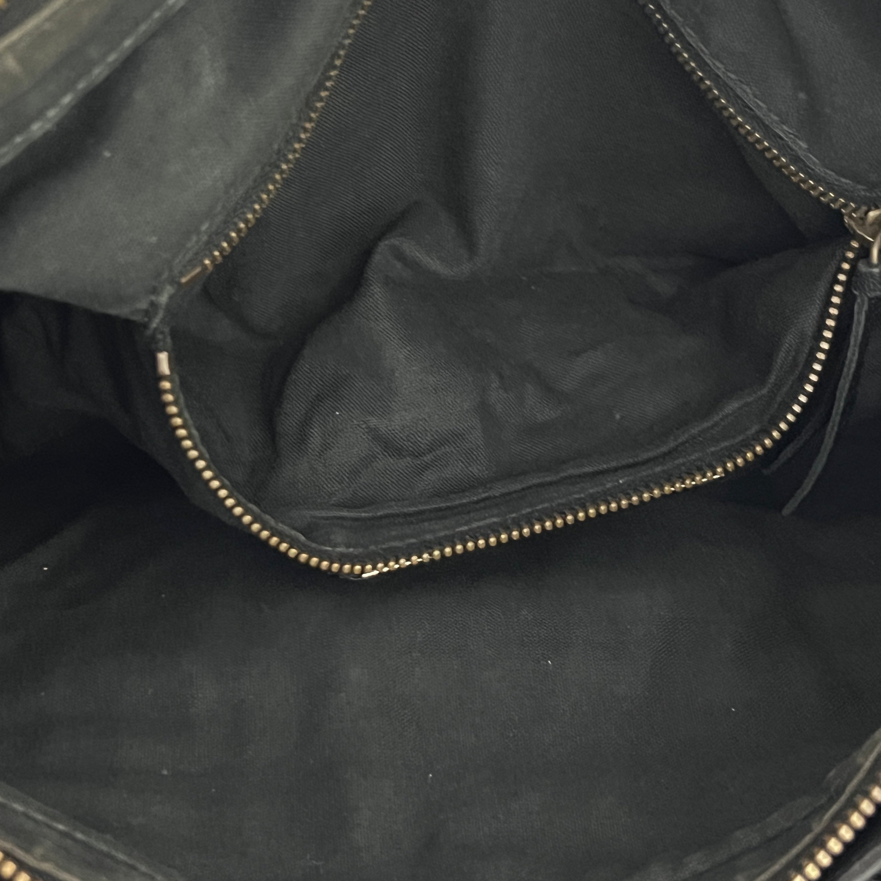 Sac BALENCIAGA The First cuir lisse noir