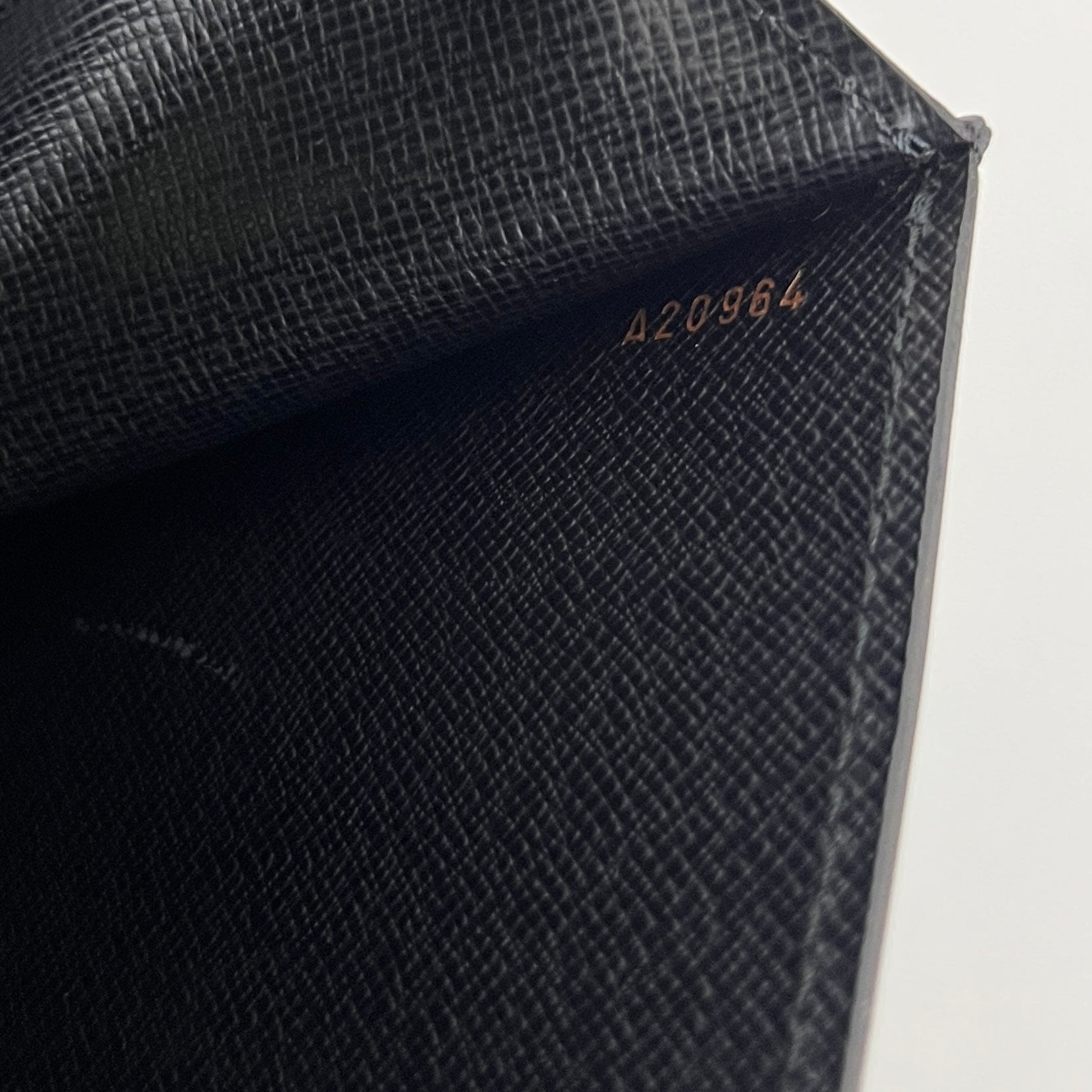 Sac à bandoulière LOUIS VUITTON Monceau 28 cuir épi noir vintage 1994