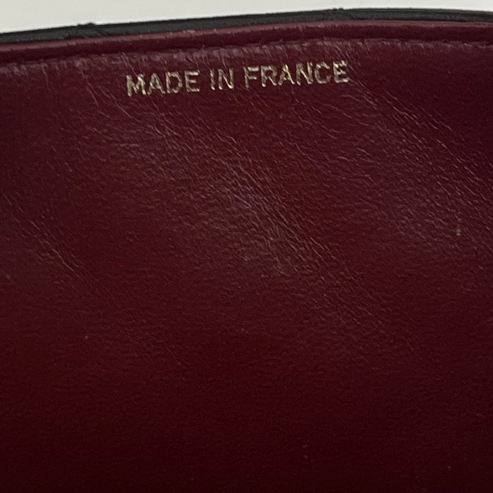 CHANEL Classic Small shoulder bag vintage black lambskin 1989-1991