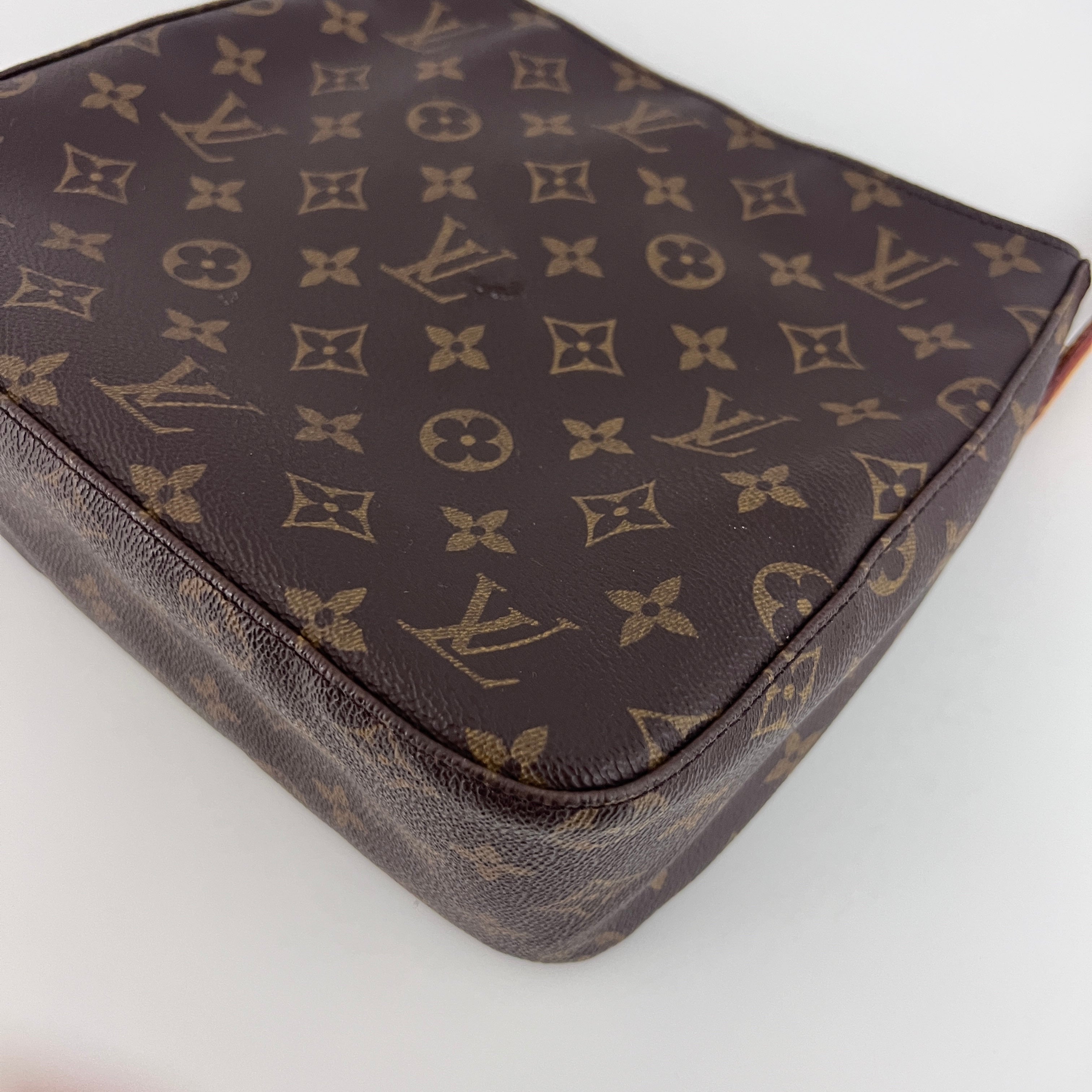Sac LOUIS VUITTON Looping MM toile et cuir marron vintage 2001