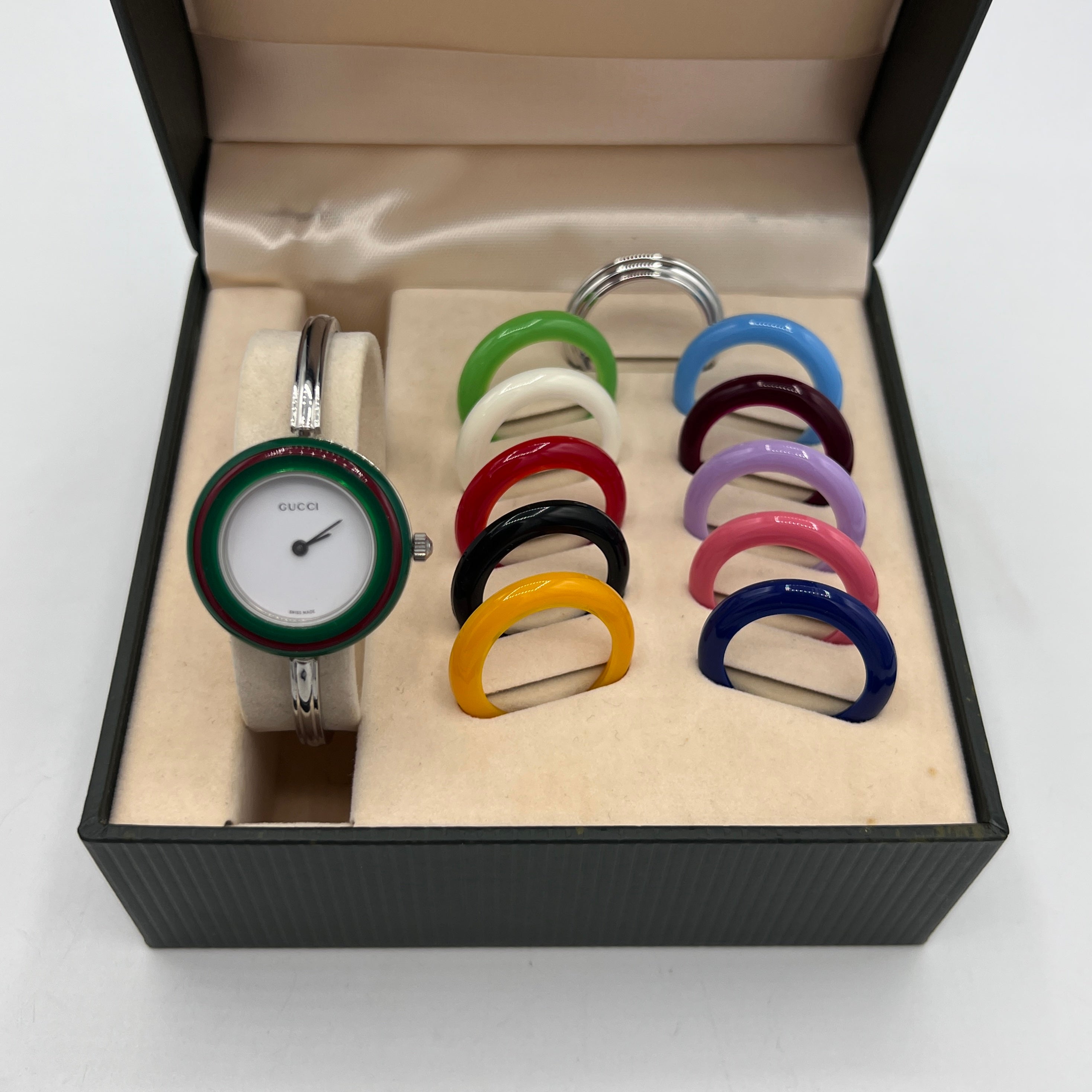 Montre GUCCI Play acier argenté