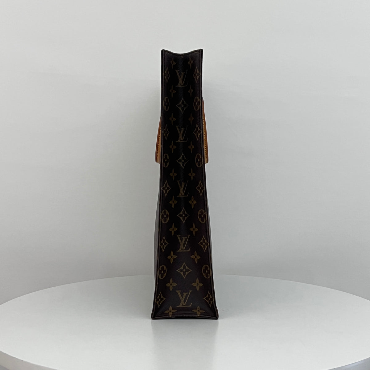 Sac LOUIS VUITTON Sac Plat toile et cuir marron vintage 2002