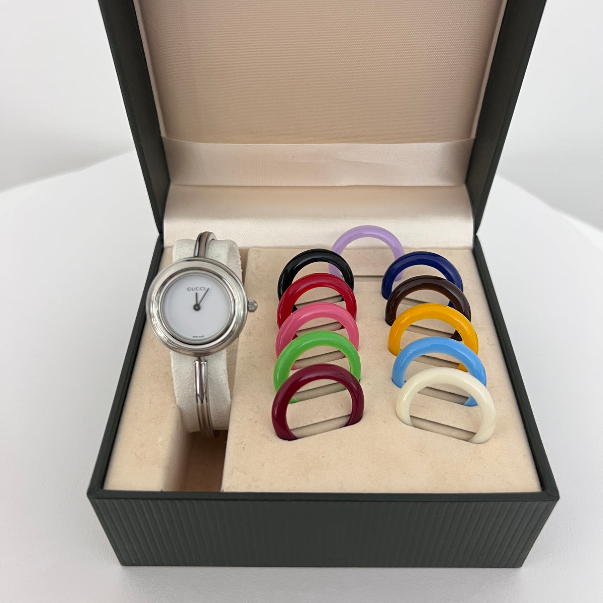Montre GUCCI Play acier argenté