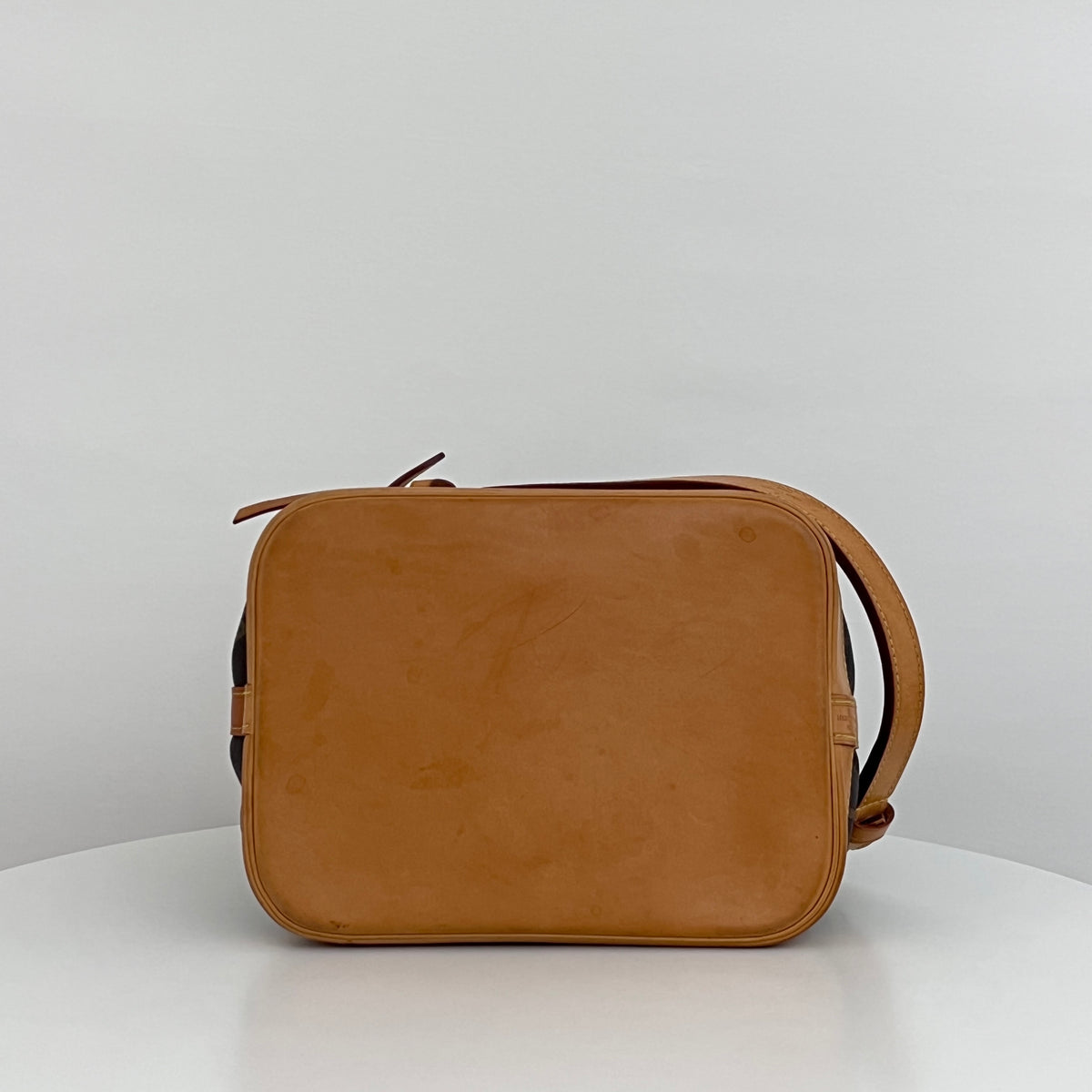 Sac LOUIS VUITTON Noé Petit toile et cuir marron vintage 2016