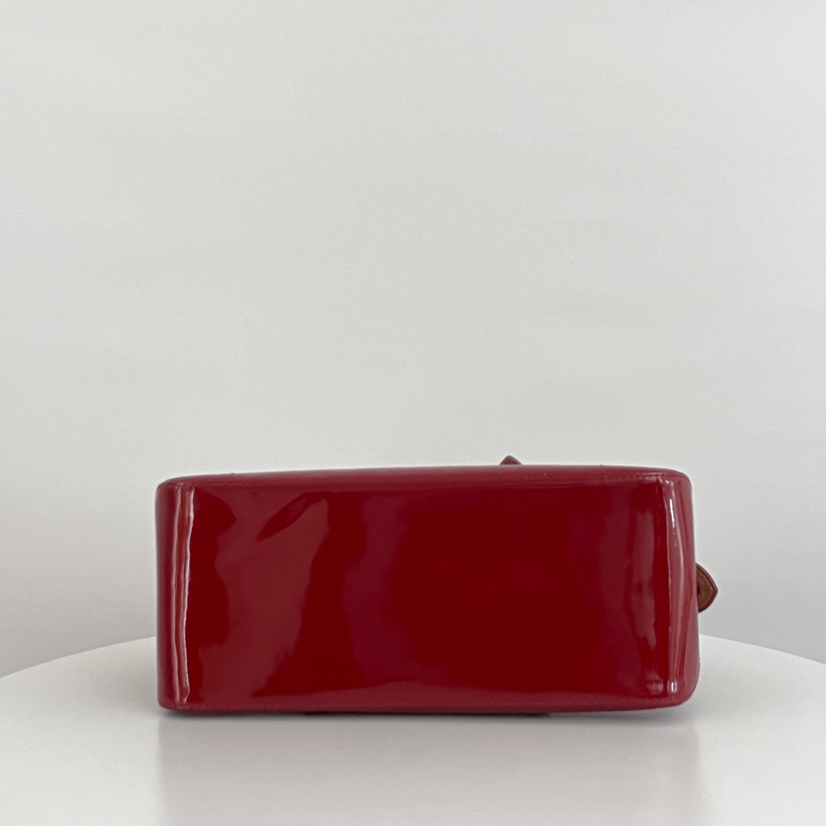 Sac LOUIS VUITTON Rosewood cuir verni rouge vintage 2008